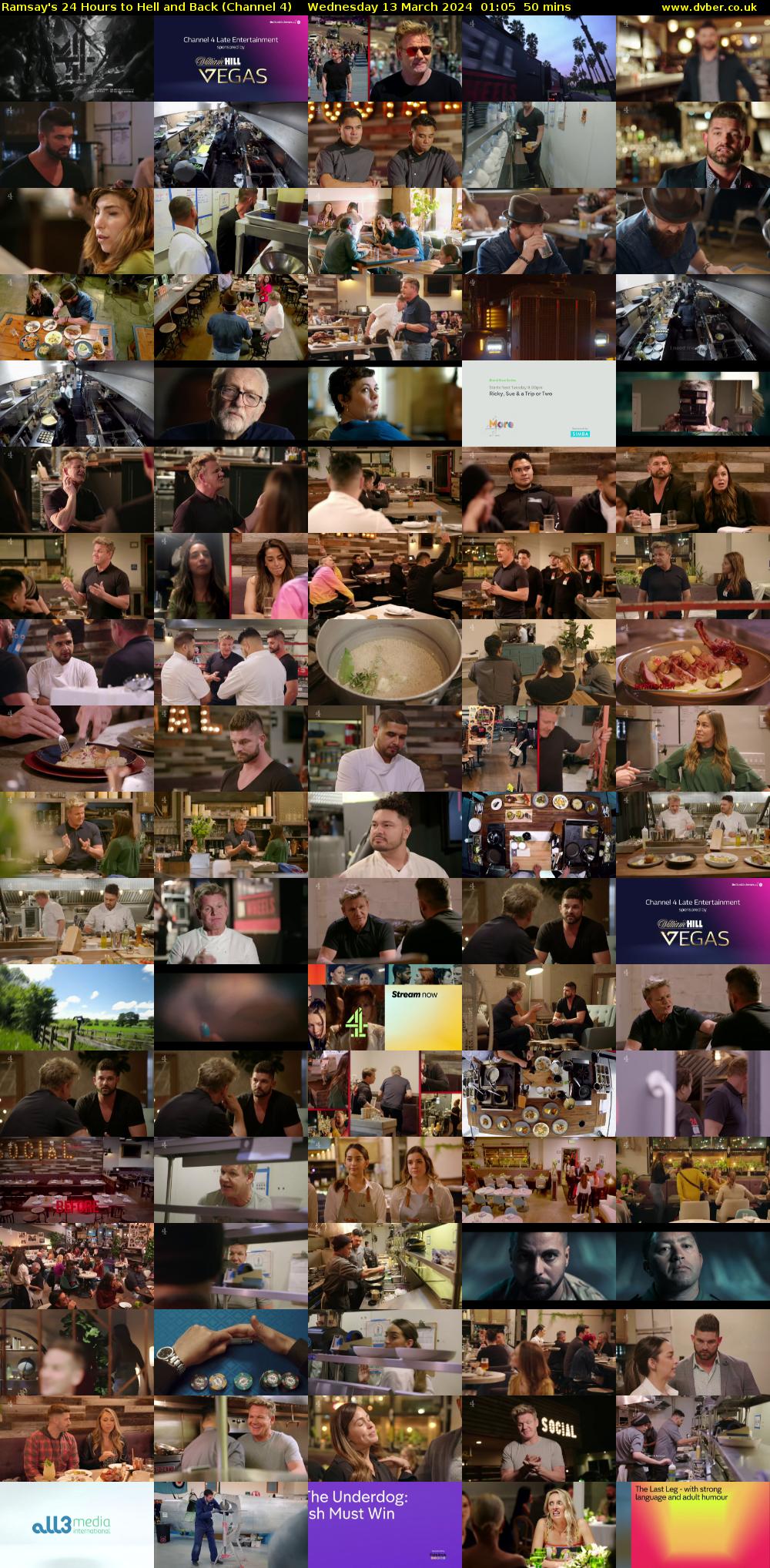 Ramsay's 24 Hours to Hell and Back (Channel 4) Wednesday 13 March 2024 01:05 - 01:55