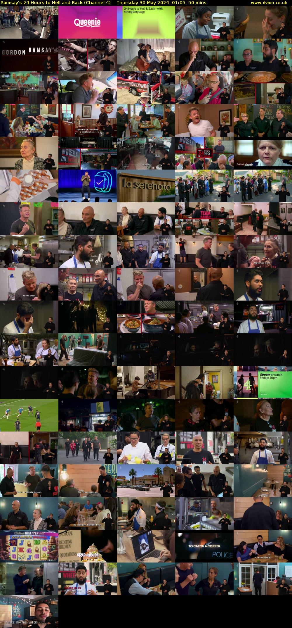 Ramsay's 24 Hours to Hell and Back (Channel 4) Thursday 30 May 2024 01:05 - 01:55