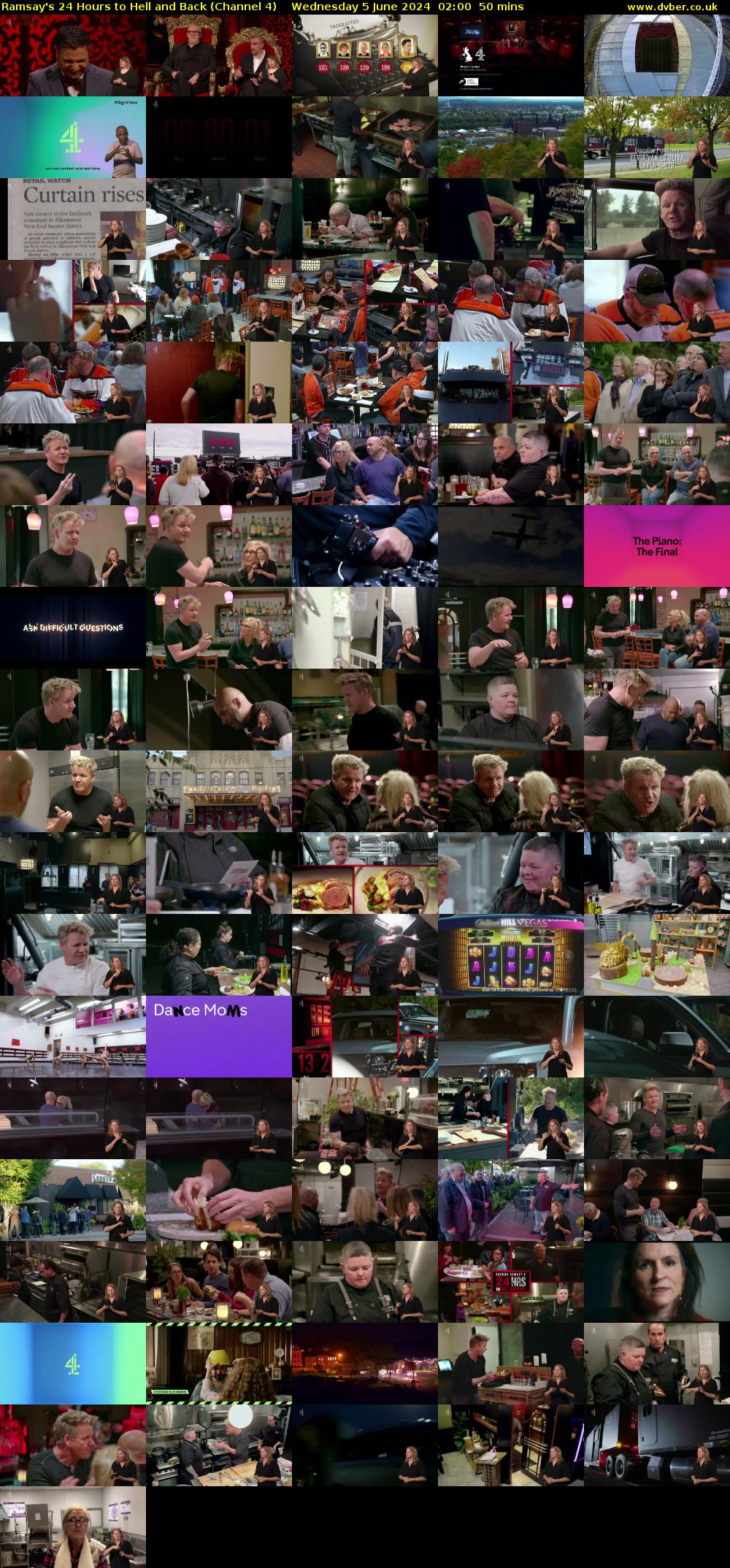 Ramsay's 24 Hours to Hell and Back (Channel 4) Wednesday 5 June 2024 02:00 - 02:50