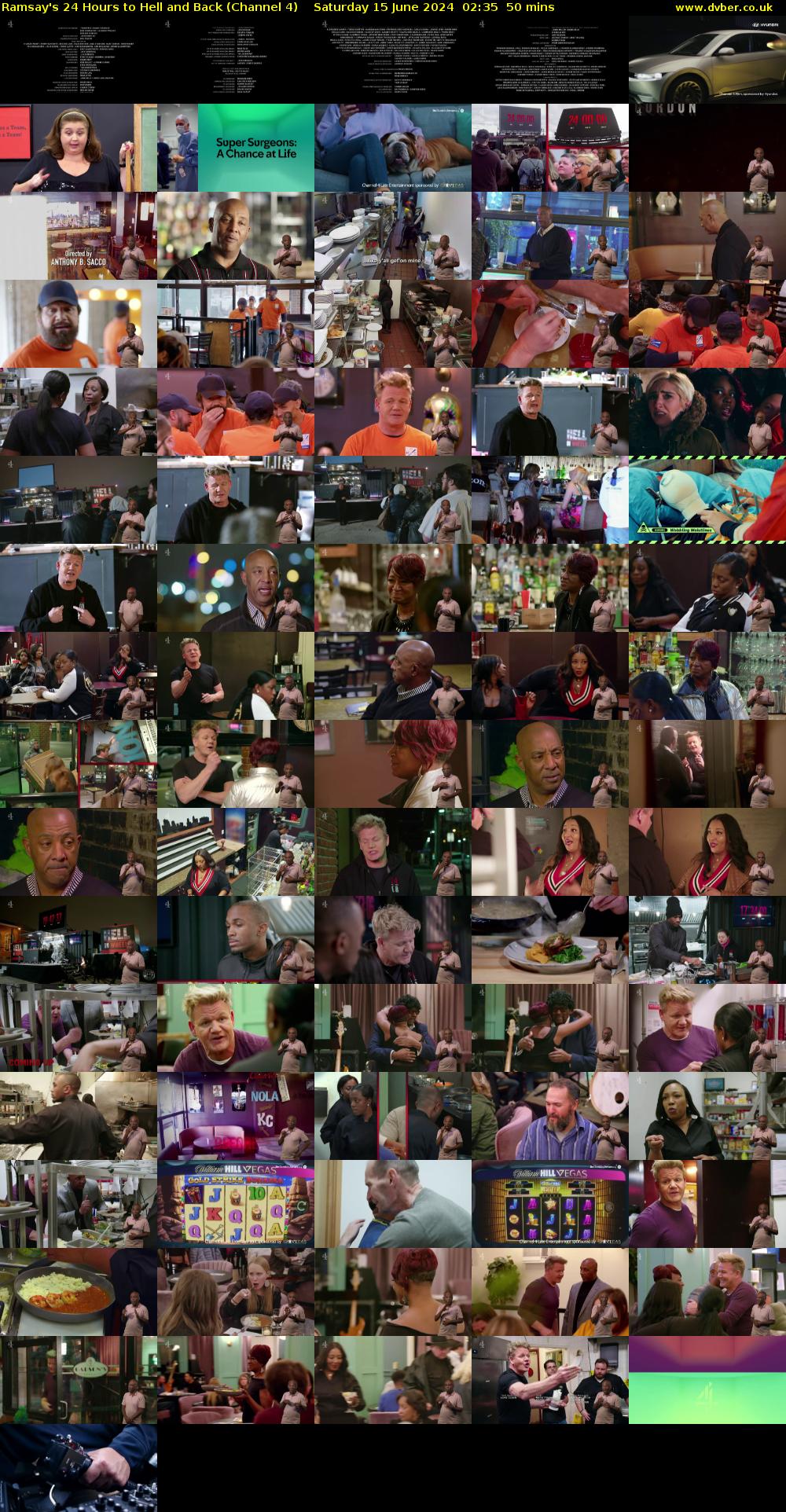 Ramsay's 24 Hours to Hell and Back (Channel 4) Saturday 15 June 2024 02:35 - 03:25