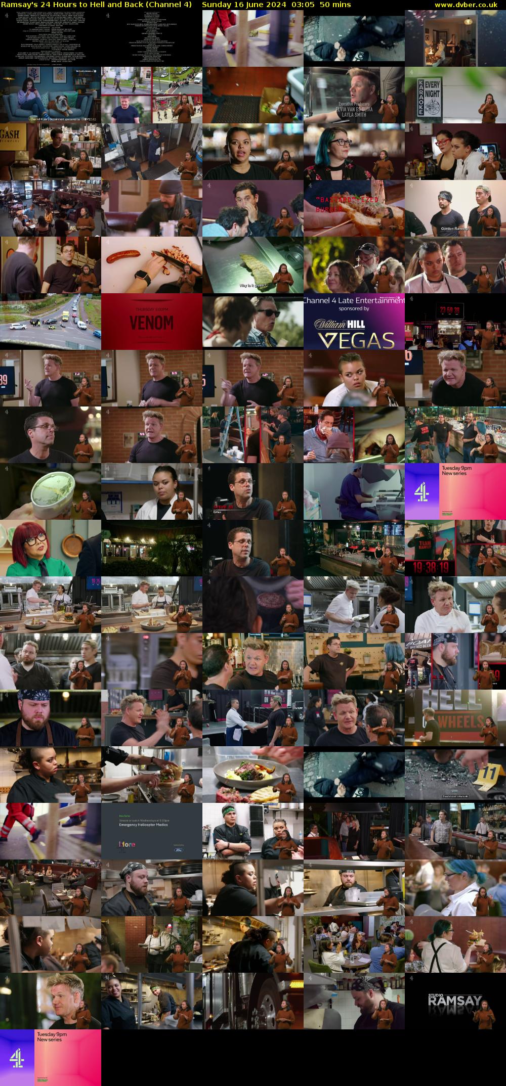 Ramsay's 24 Hours to Hell and Back (Channel 4) Sunday 16 June 2024 03:05 - 03:55