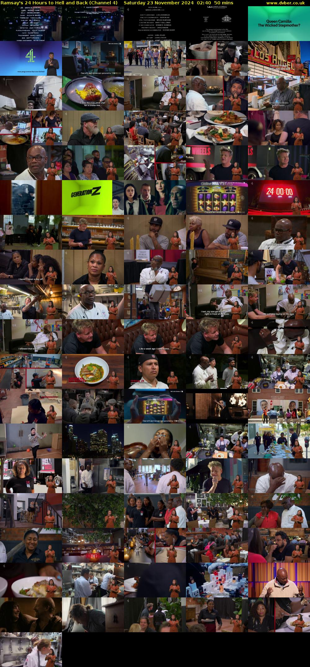 Ramsay's 24 Hours to Hell and Back (Channel 4) Saturday 23 November 2024 02:40 - 03:30