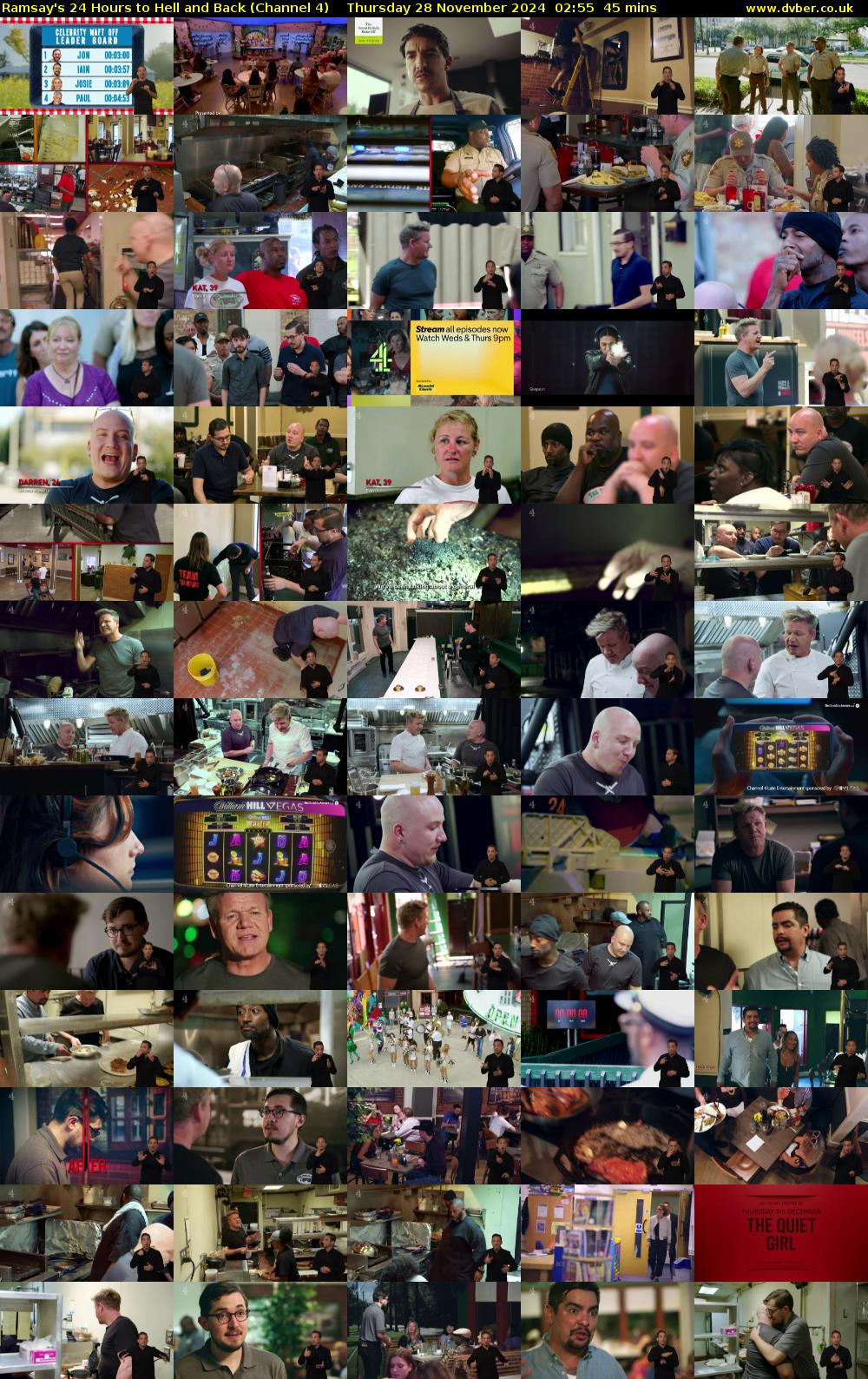 Ramsay's 24 Hours to Hell and Back (Channel 4) Thursday 28 November 2024 02:55 - 03:40