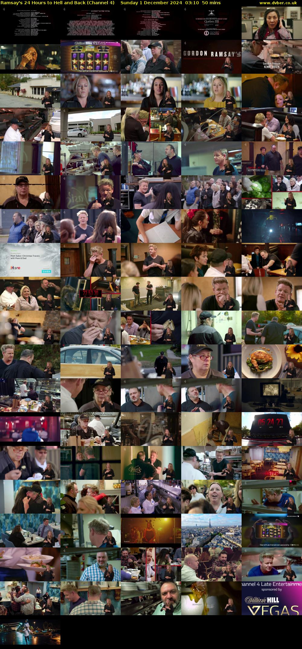 Ramsay's 24 Hours to Hell and Back (Channel 4) Sunday 1 December 2024 03:10 - 04:00