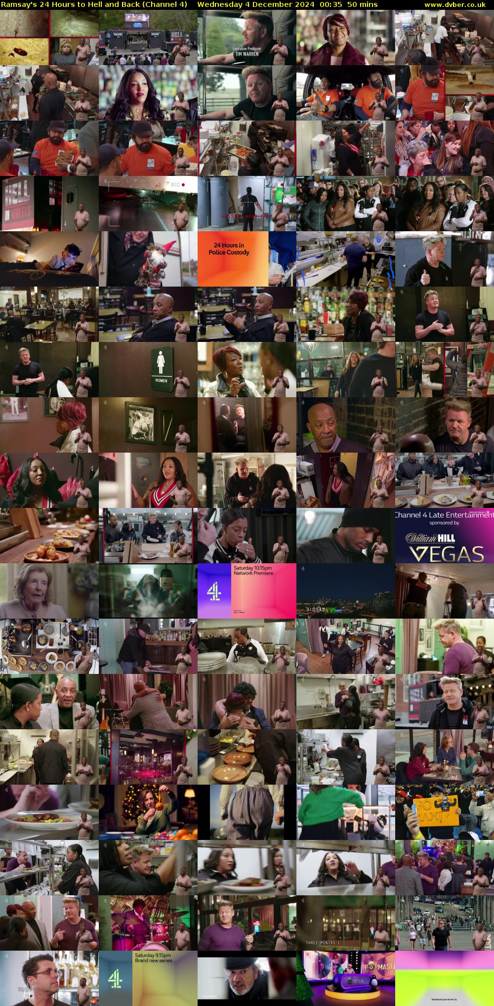 Ramsay's 24 Hours to Hell and Back (Channel 4) Wednesday 4 December 2024 00:35 - 01:25