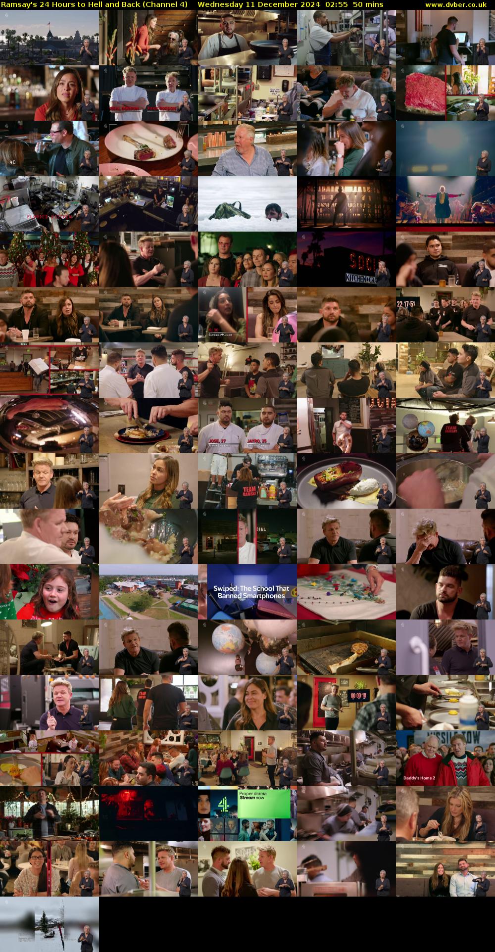 Ramsay's 24 Hours to Hell and Back (Channel 4) Wednesday 11 December 2024 02:55 - 03:45