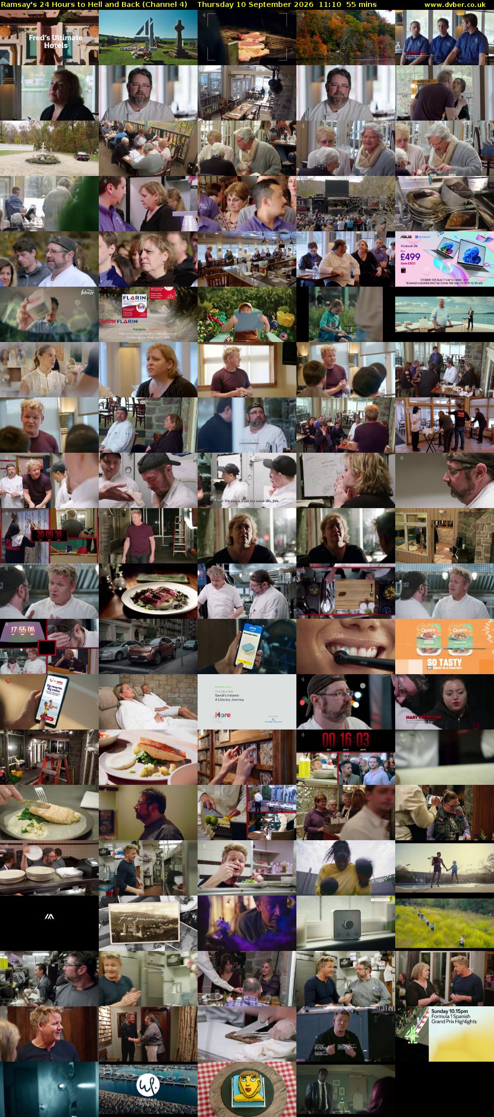 Ramsay's 24 Hours to Hell and Back (Channel 4) Thursday 10 September 2026 11:10 - 12:05