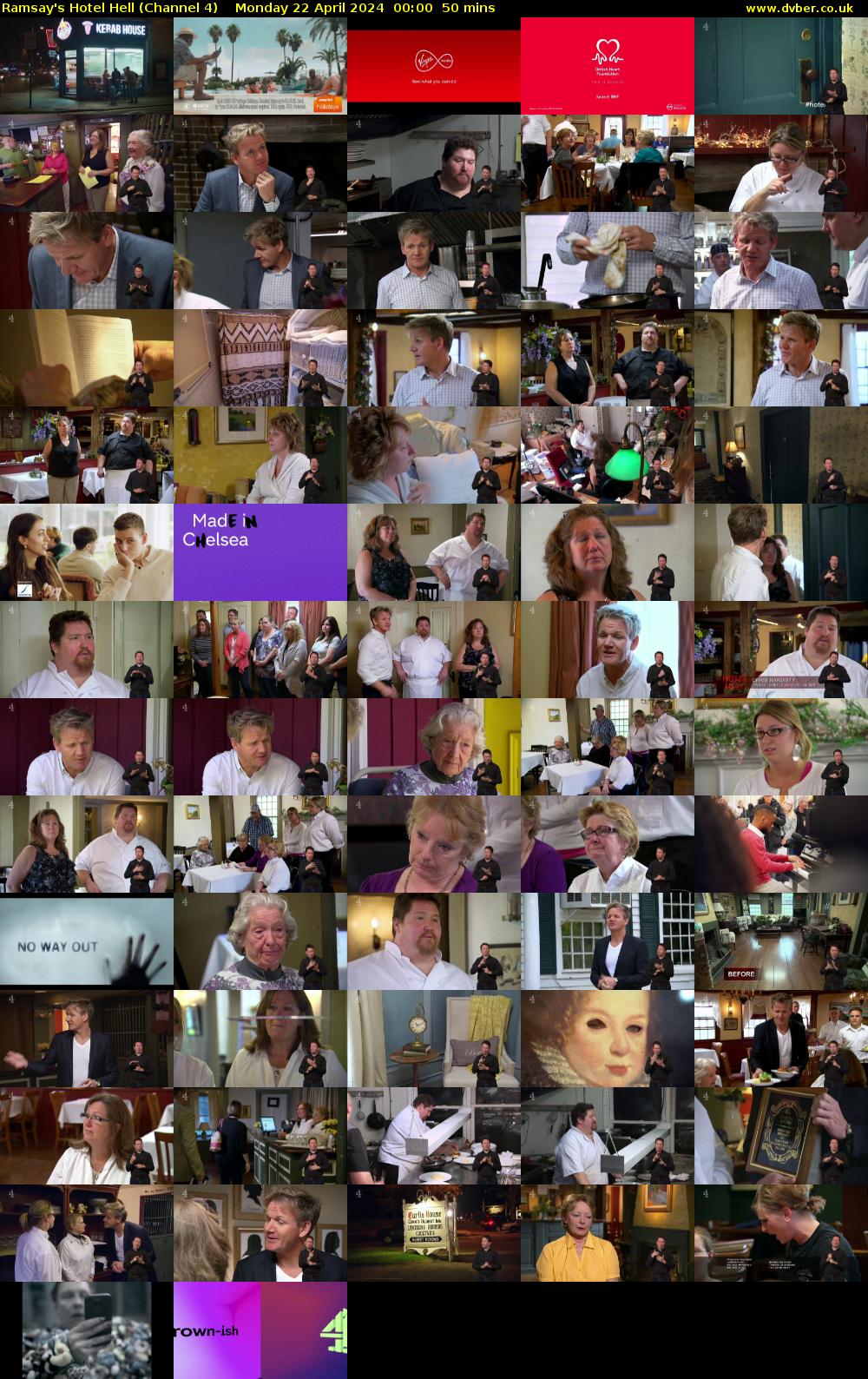 Ramsay's Hotel Hell (Channel 4) Monday 22 April 2024 00:00 - 00:50