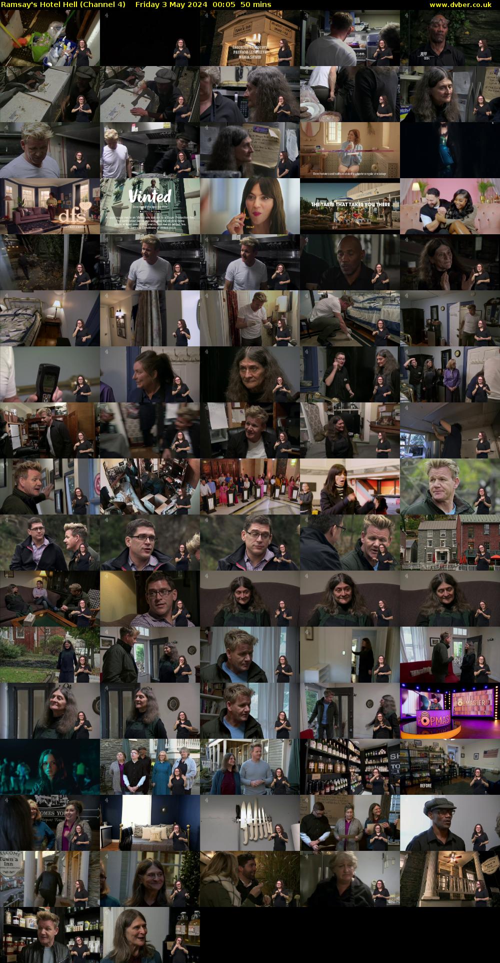 Ramsay's Hotel Hell (Channel 4) Friday 3 May 2024 00:05 - 00:55