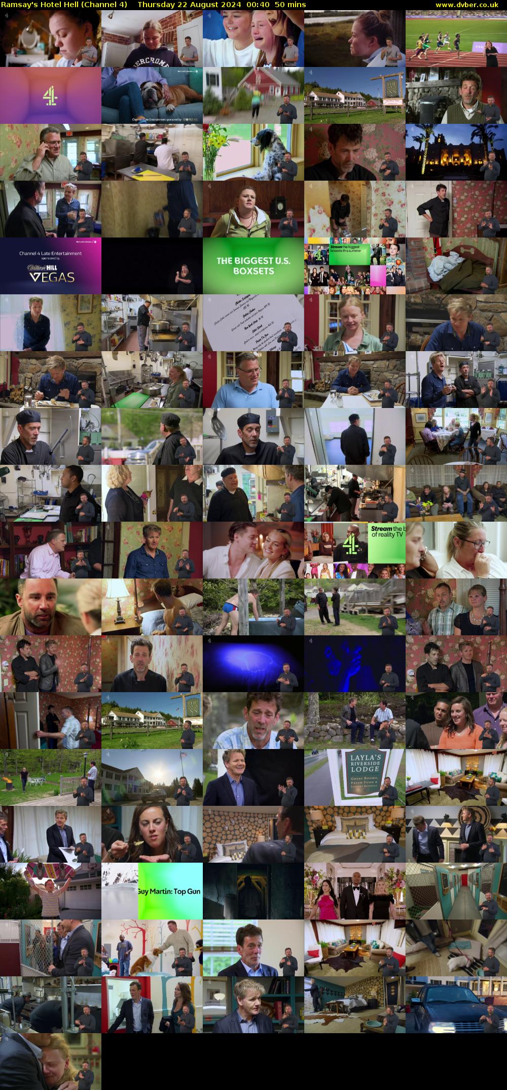 Ramsay's Hotel Hell (Channel 4) Thursday 22 August 2024 00:40 - 01:30