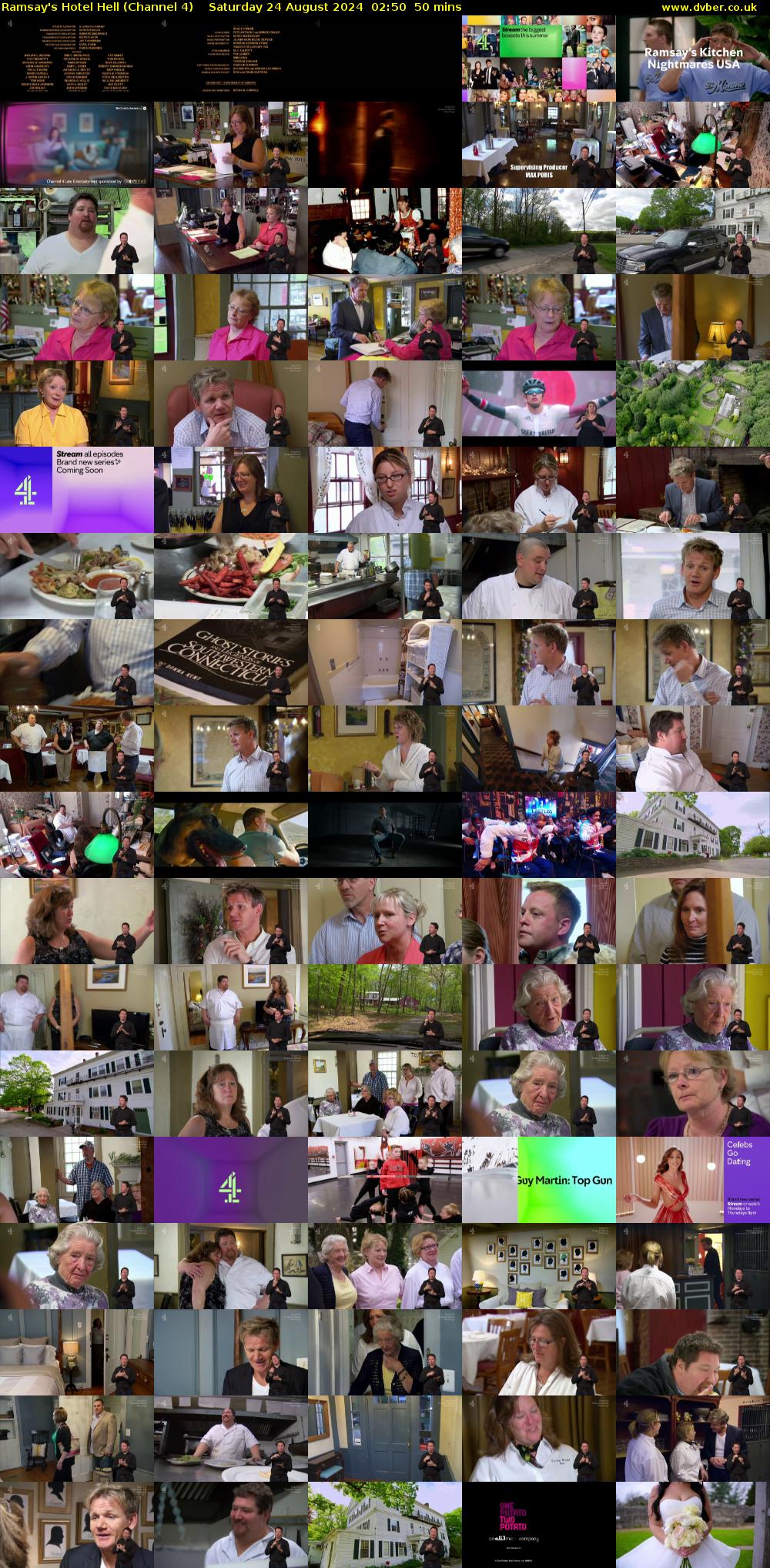 Ramsay's Hotel Hell (Channel 4) Saturday 24 August 2024 02:50 - 03:40
