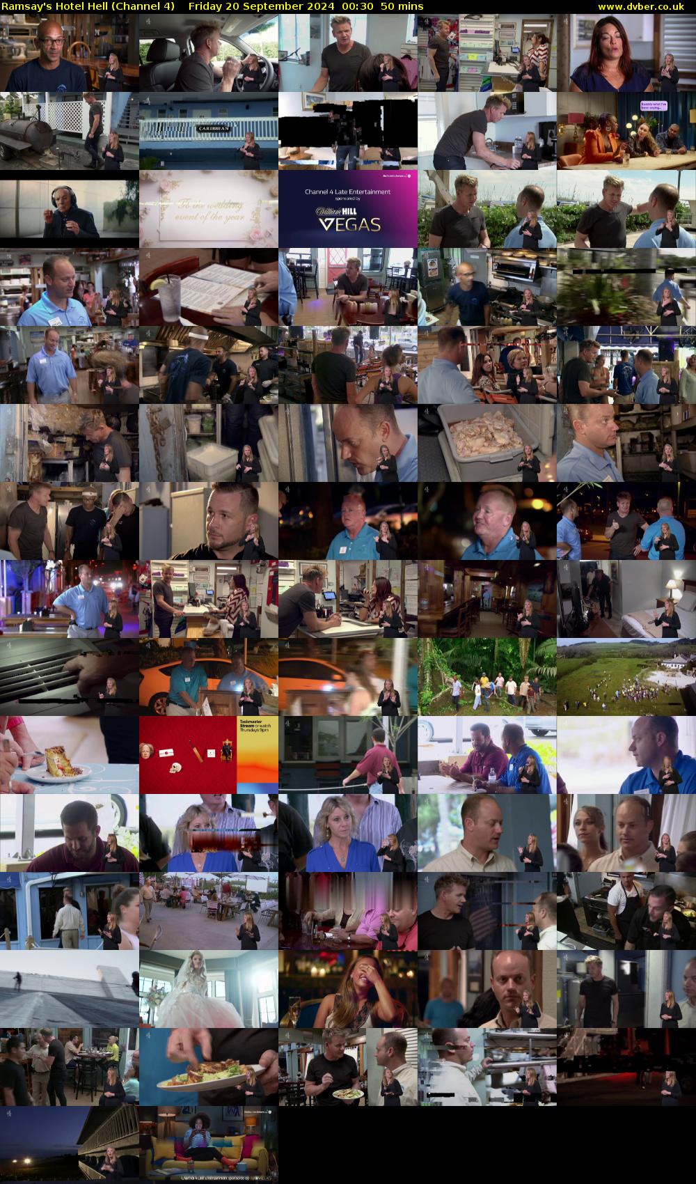 Ramsay's Hotel Hell (Channel 4) Friday 20 September 2024 00:30 - 01:20