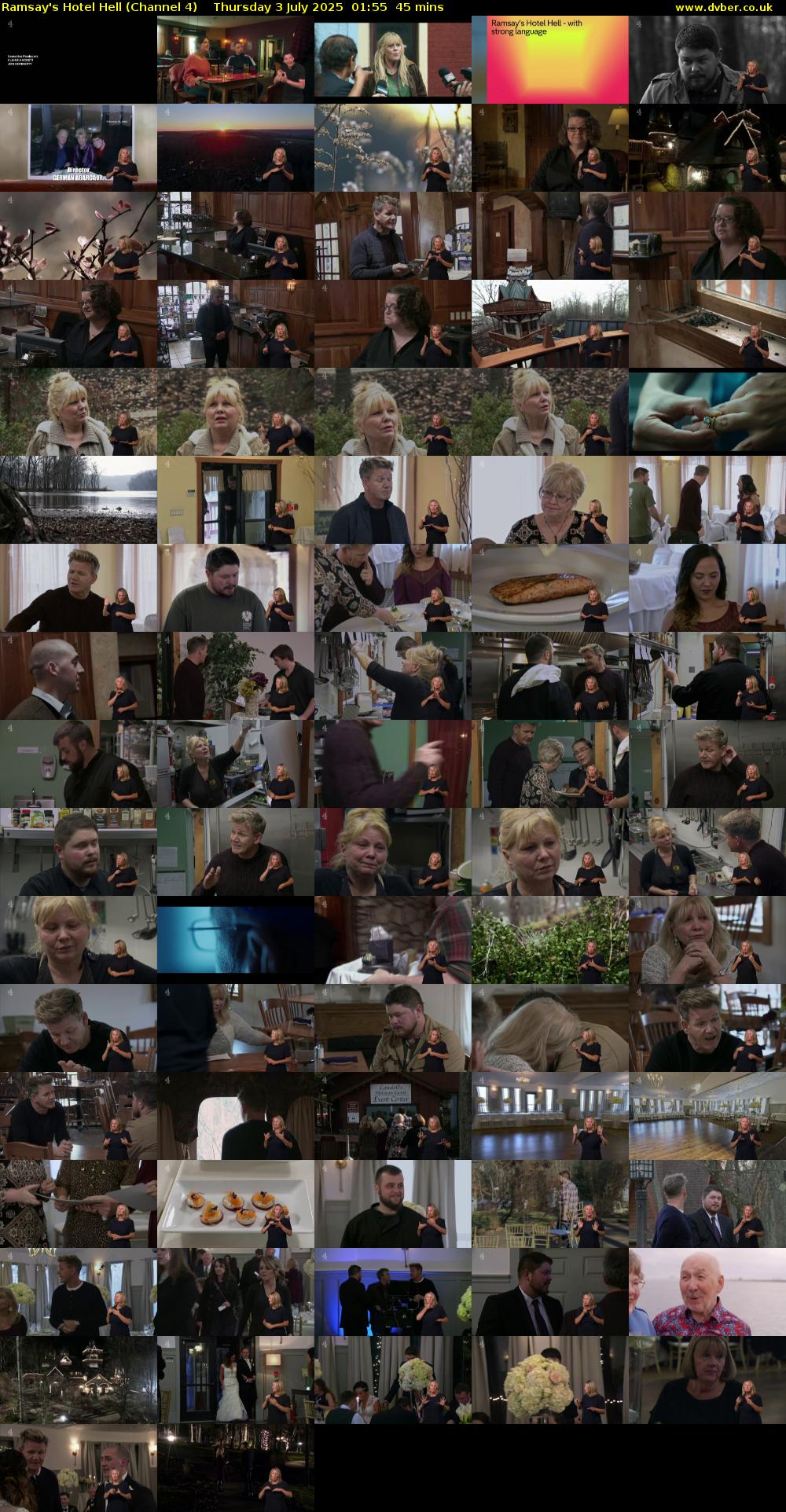Ramsay's Hotel Hell (Channel 4) Thursday 3 July 2025 01:55 - 02:40