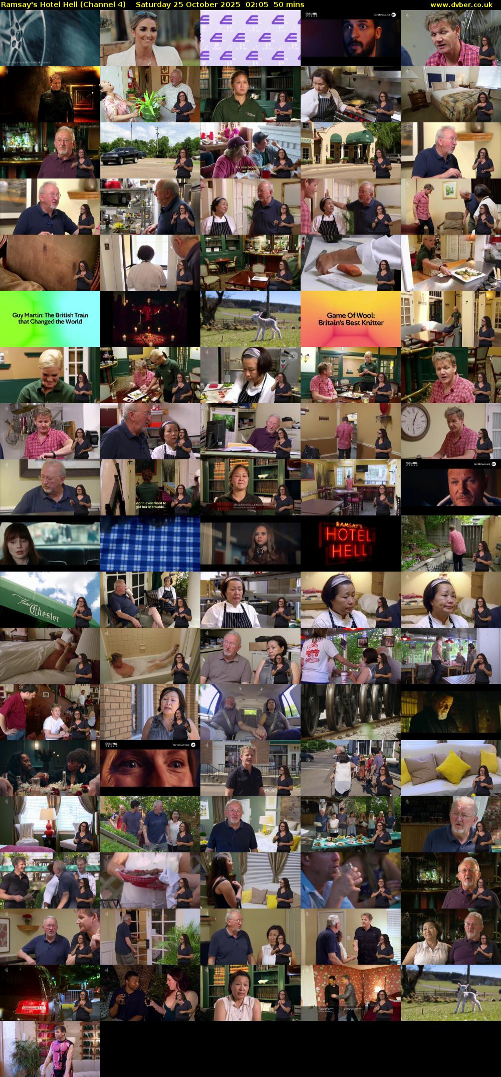 Ramsay's Hotel Hell (Channel 4) Saturday 25 October 2025 02:05 - 02:55