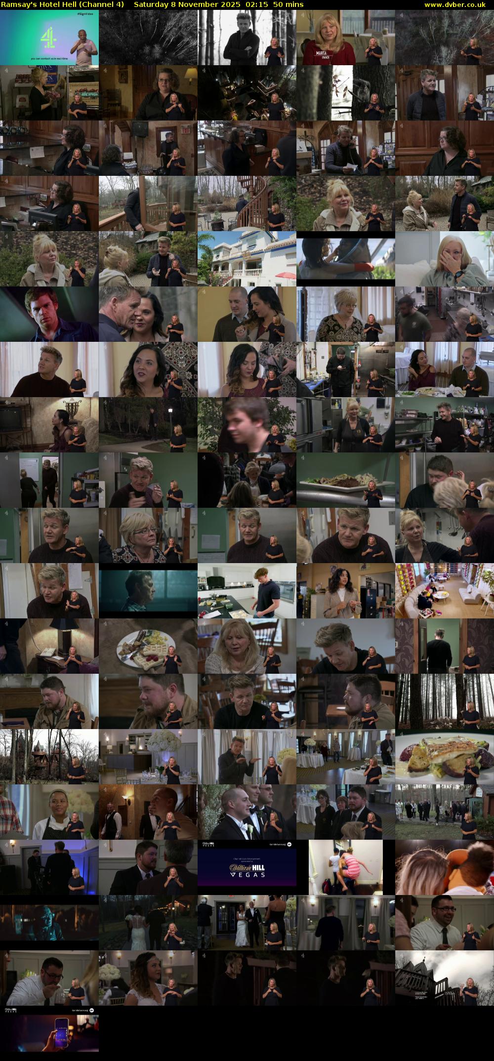 Ramsay's Hotel Hell (Channel 4) Saturday 8 November 2025 02:15 - 03:05