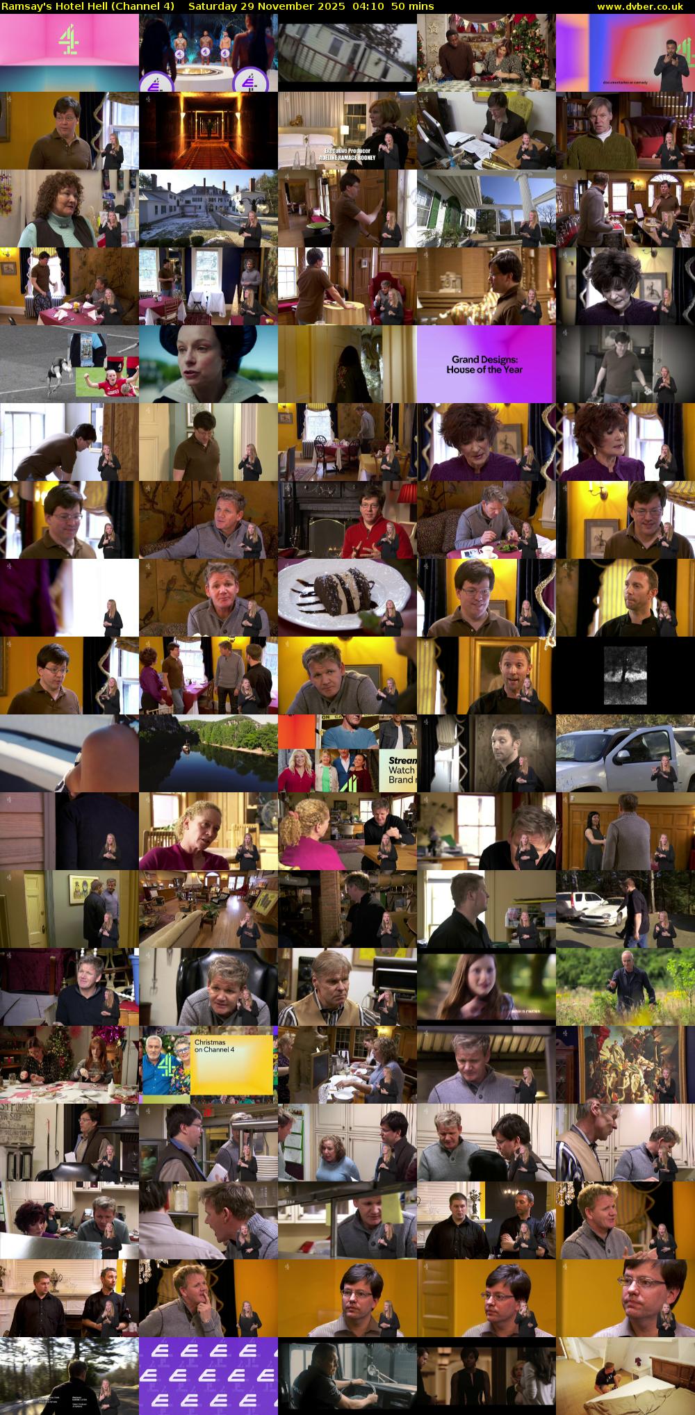 Ramsay's Hotel Hell (Channel 4) Saturday 29 November 2025 04:10 - 05:00