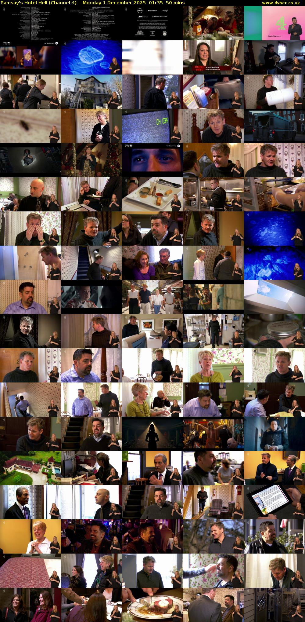 Ramsay's Hotel Hell (Channel 4) Monday 1 December 2025 01:35 - 02:25