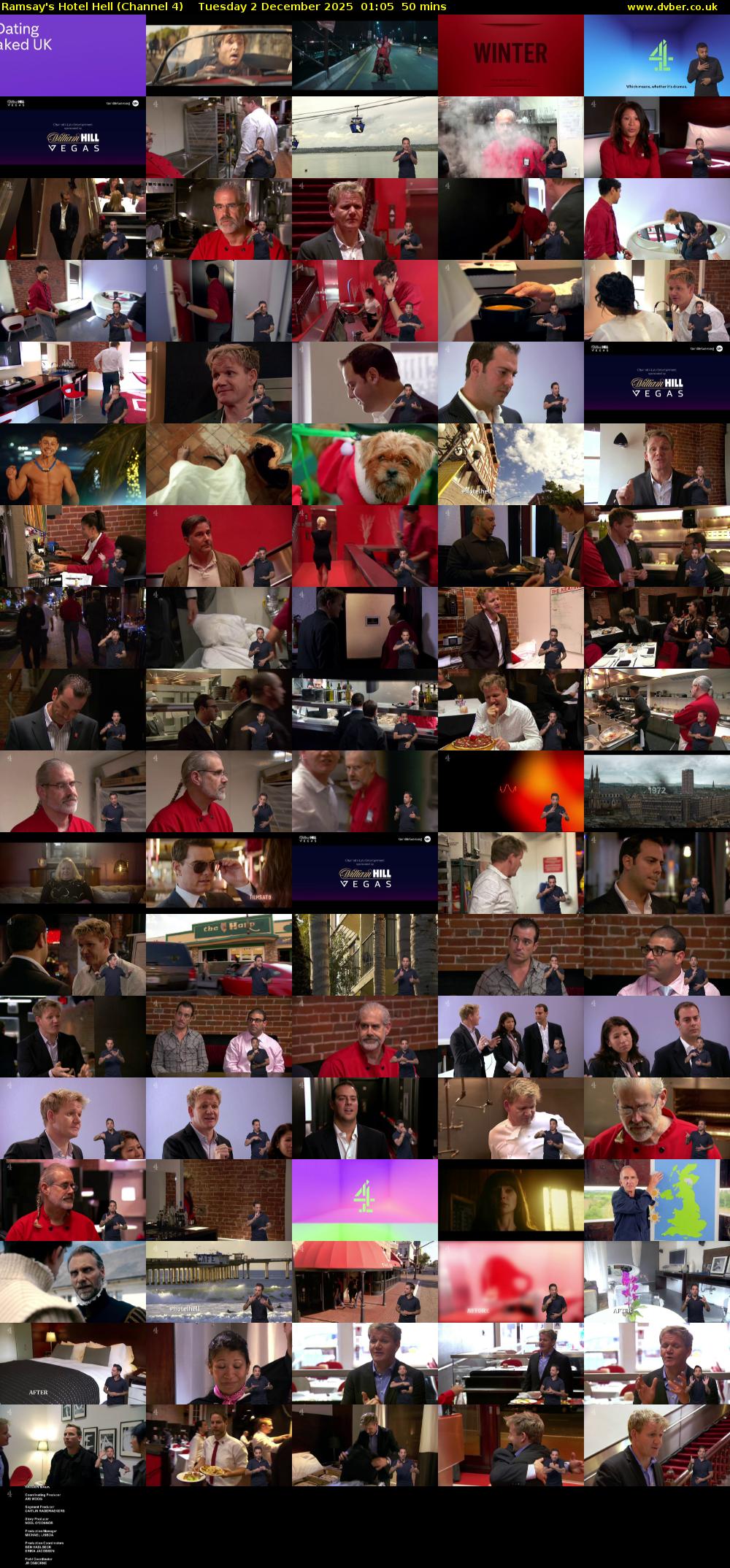 Ramsay's Hotel Hell (Channel 4) Tuesday 2 December 2025 01:05 - 01:55