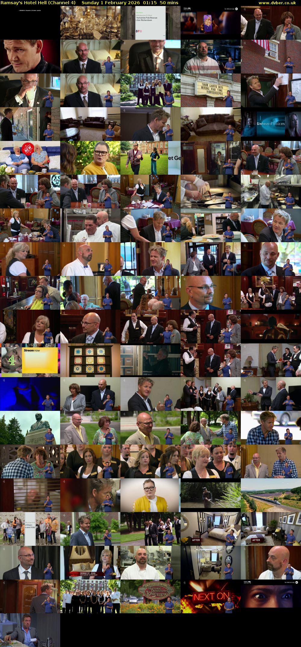 Ramsay's Hotel Hell (Channel 4) Sunday 1 February 2026 01:15 - 02:05