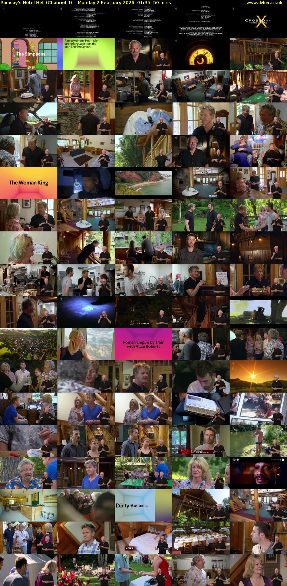 Ramsay's Hotel Hell (Channel 4) Monday 2 February 2026 01:35 - 02:25