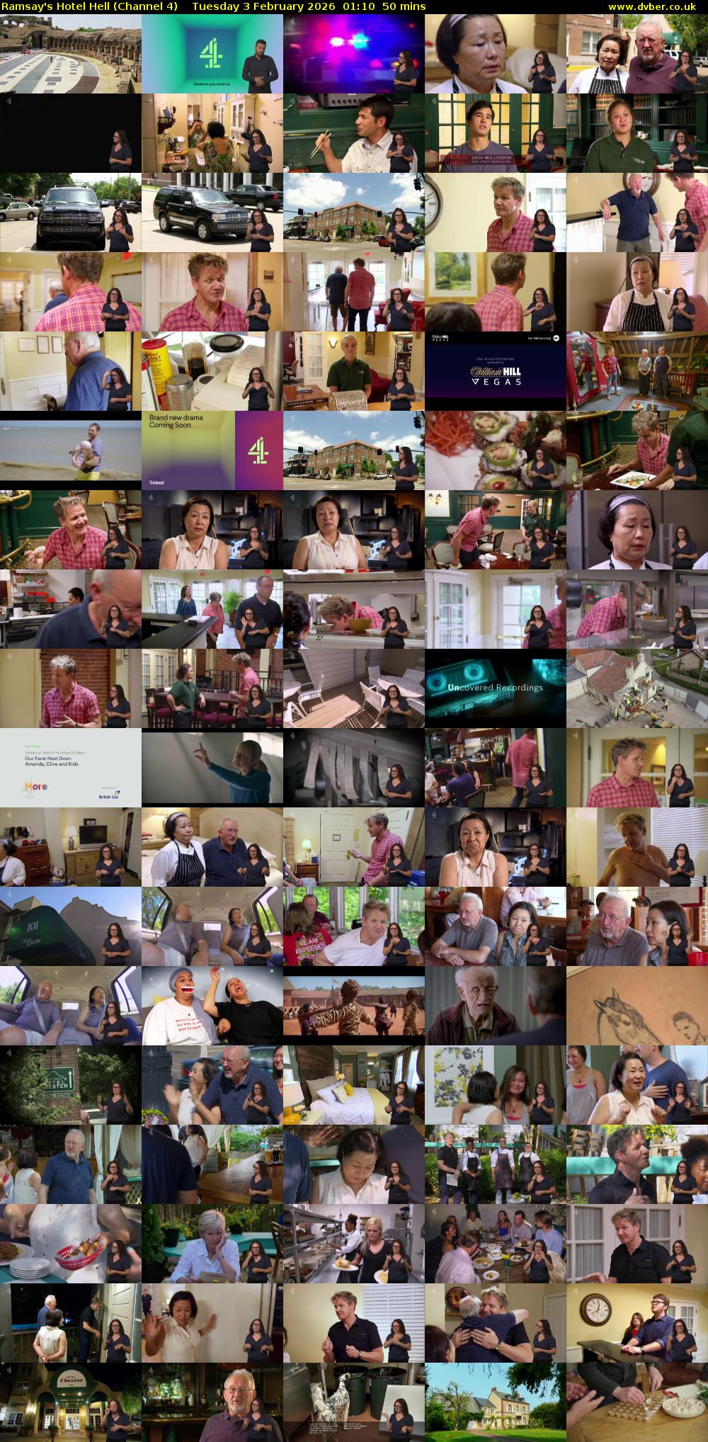 Ramsay's Hotel Hell (Channel 4) Tuesday 3 February 2026 01:10 - 02:00