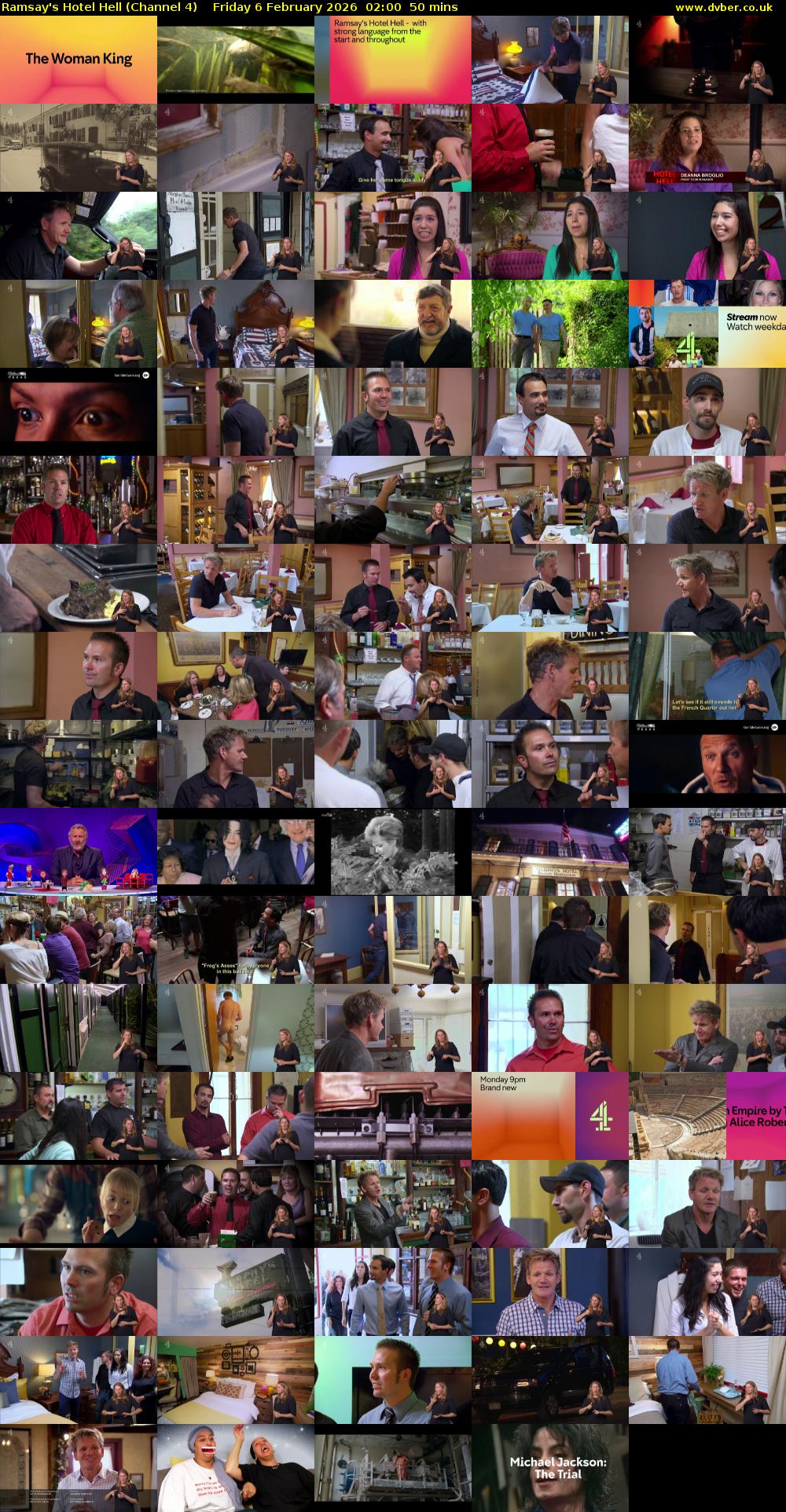 Ramsay's Hotel Hell (Channel 4) Friday 6 February 2026 02:00 - 02:50