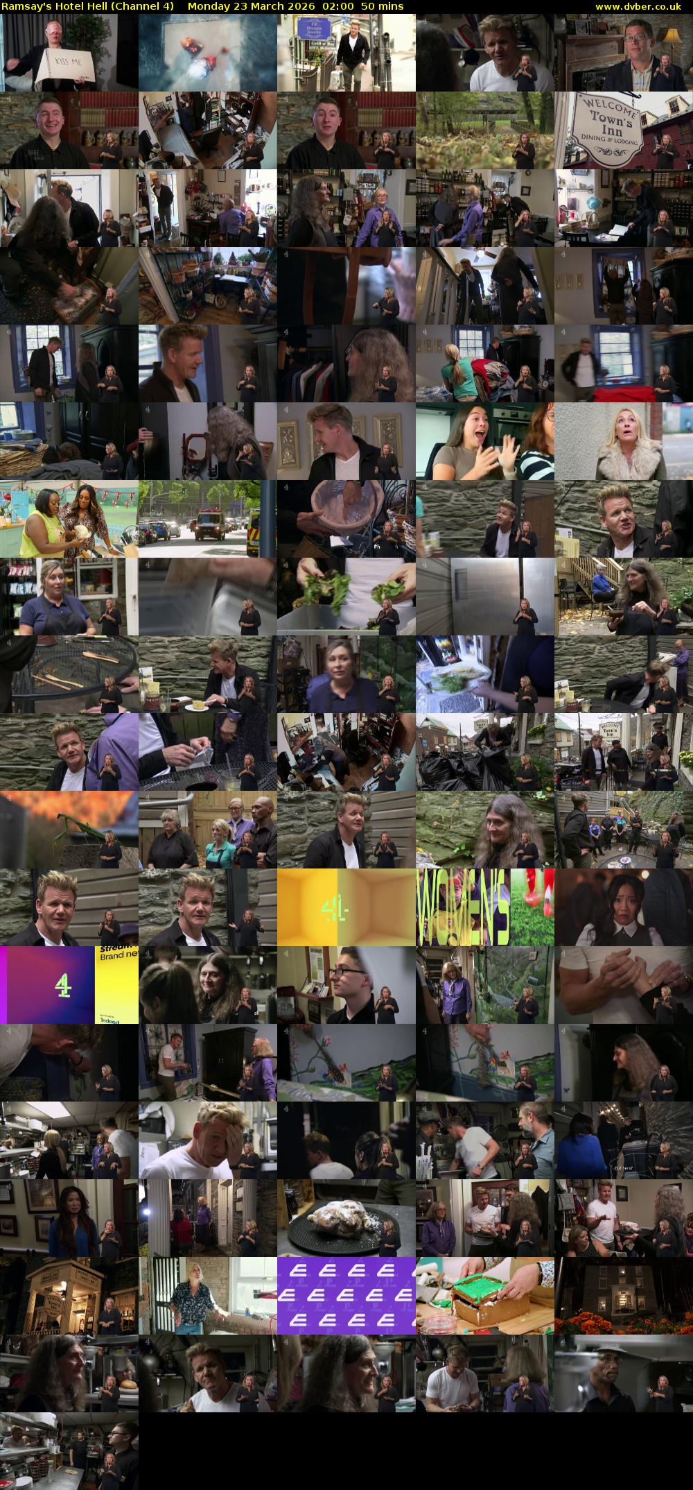 Ramsay's Hotel Hell (Channel 4) Monday 23 March 2026 02:00 - 02:50