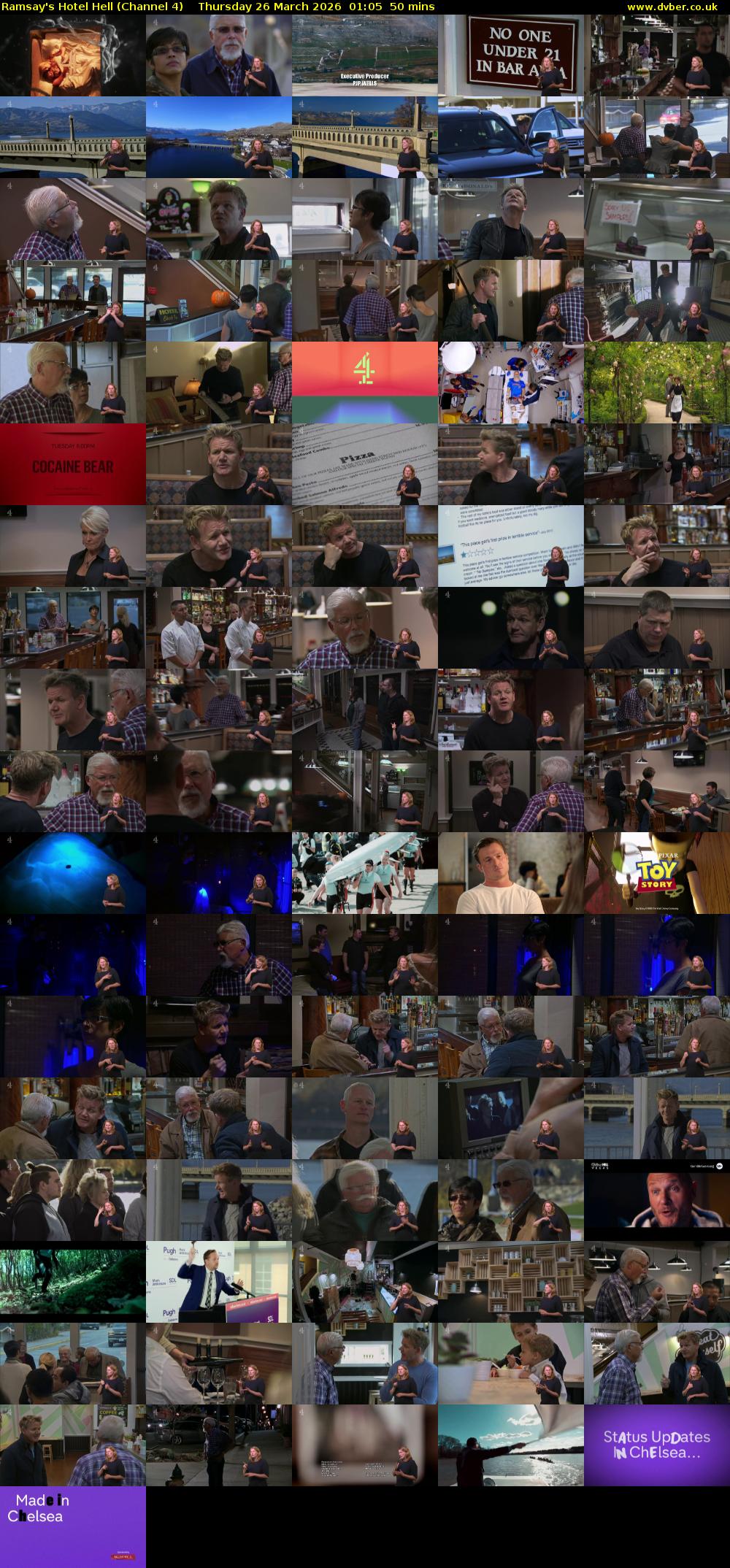 Ramsay's Hotel Hell (Channel 4) Thursday 26 March 2026 01:05 - 01:55