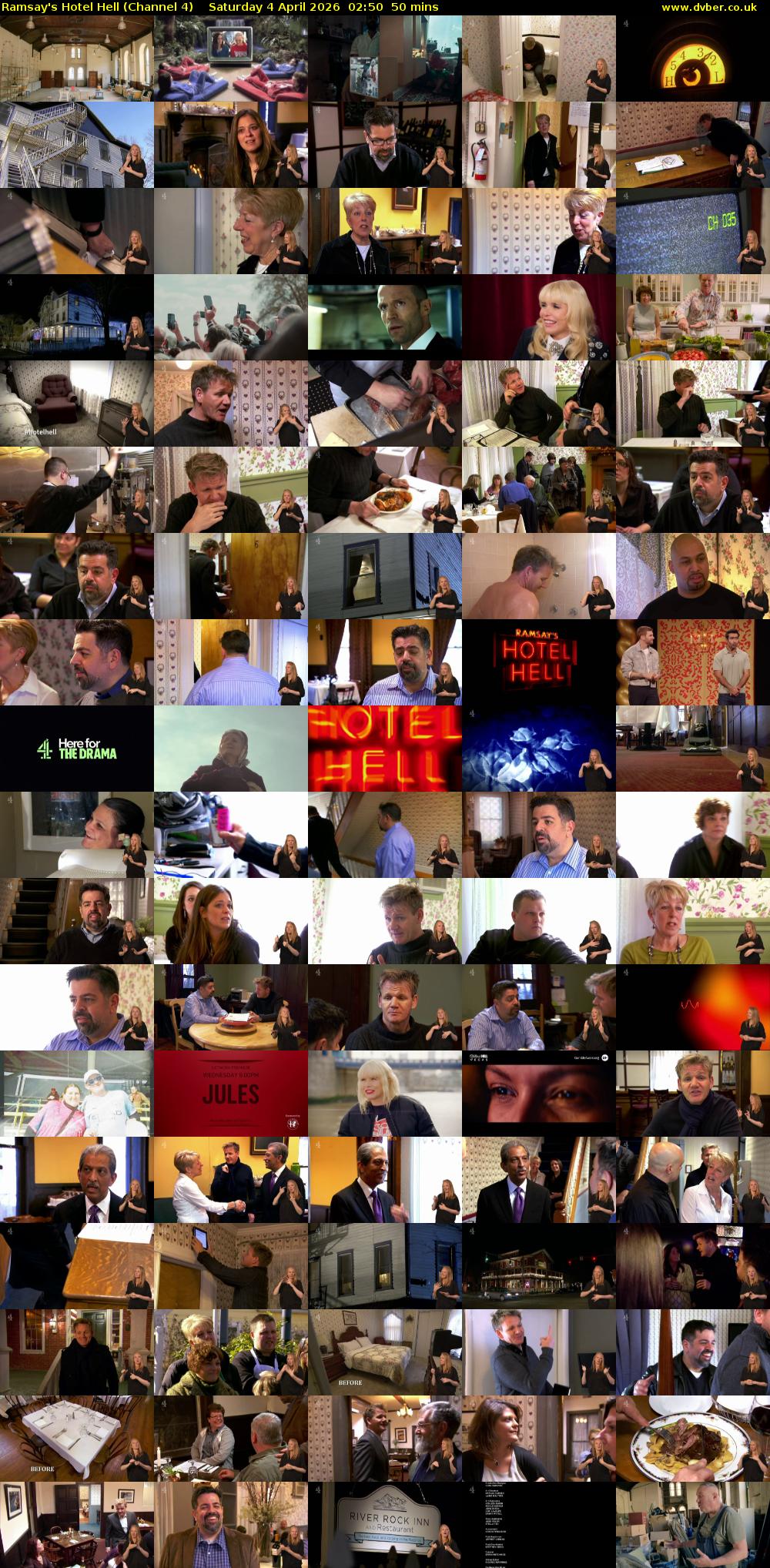 Ramsay's Hotel Hell (Channel 4) Saturday 4 April 2026 02:50 - 03:40
