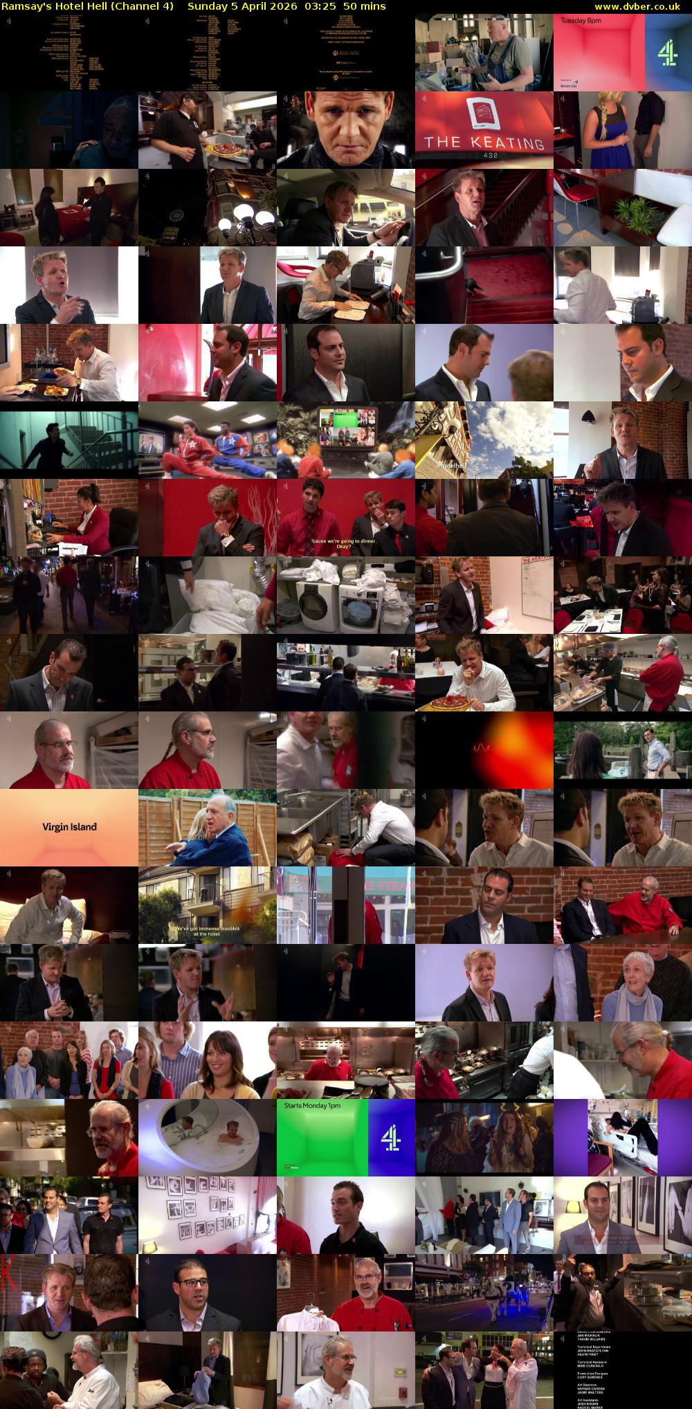 Ramsay's Hotel Hell (Channel 4) Sunday 5 April 2026 03:25 - 04:15