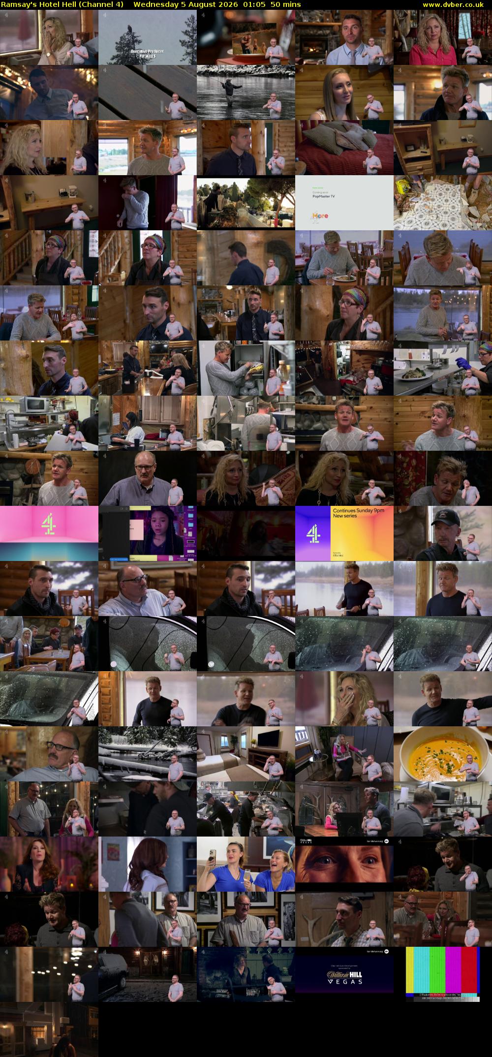 Ramsay's Hotel Hell (Channel 4) Wednesday 5 August 2026 01:05 - 01:55
