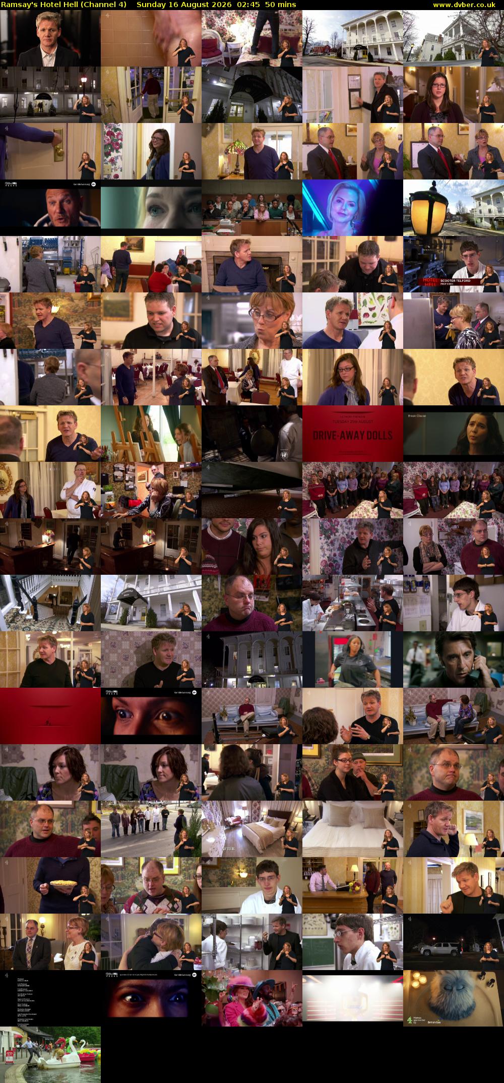 Ramsay's Hotel Hell (Channel 4) Sunday 16 August 2026 02:45 - 03:35