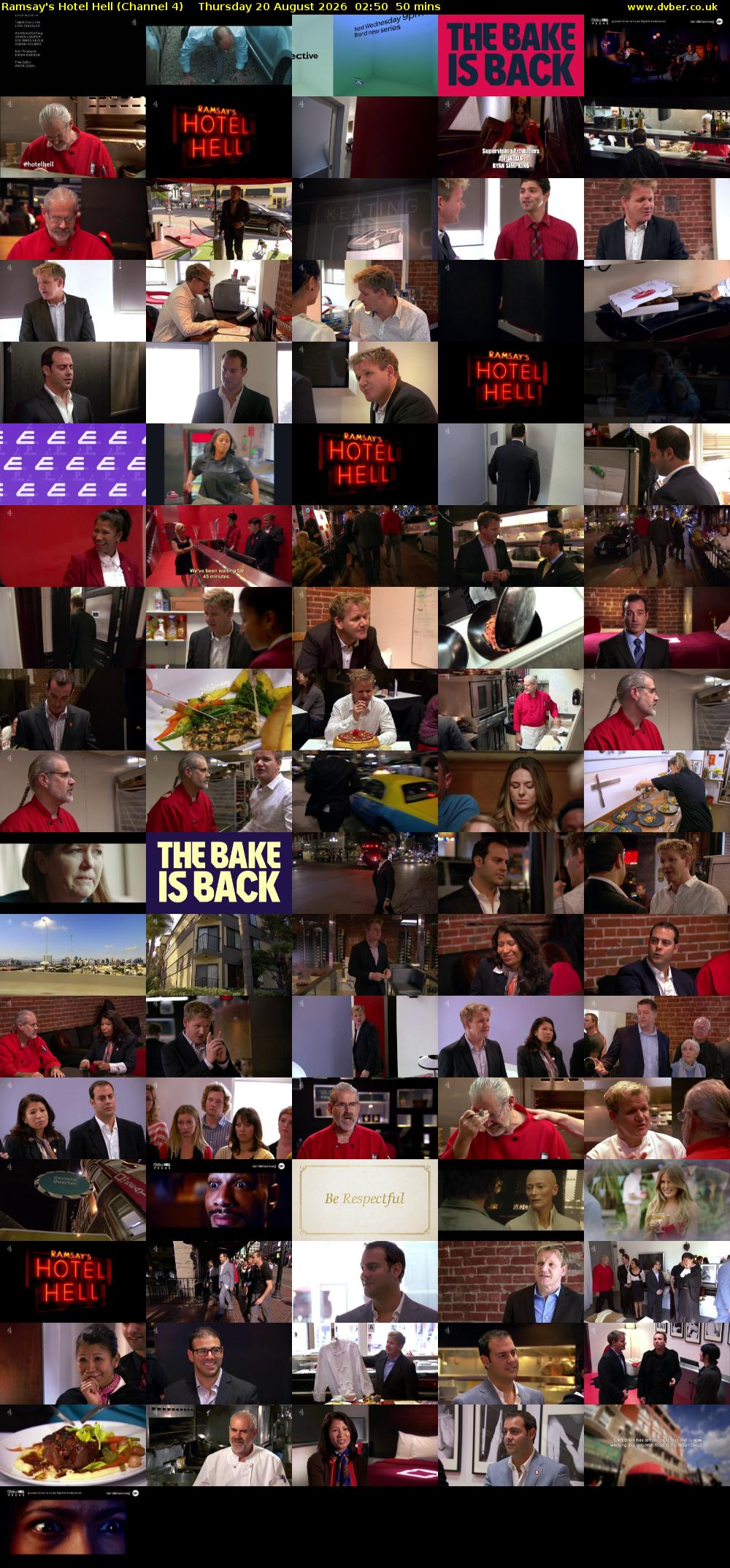 Ramsay's Hotel Hell (Channel 4) Thursday 20 August 2026 02:50 - 03:40