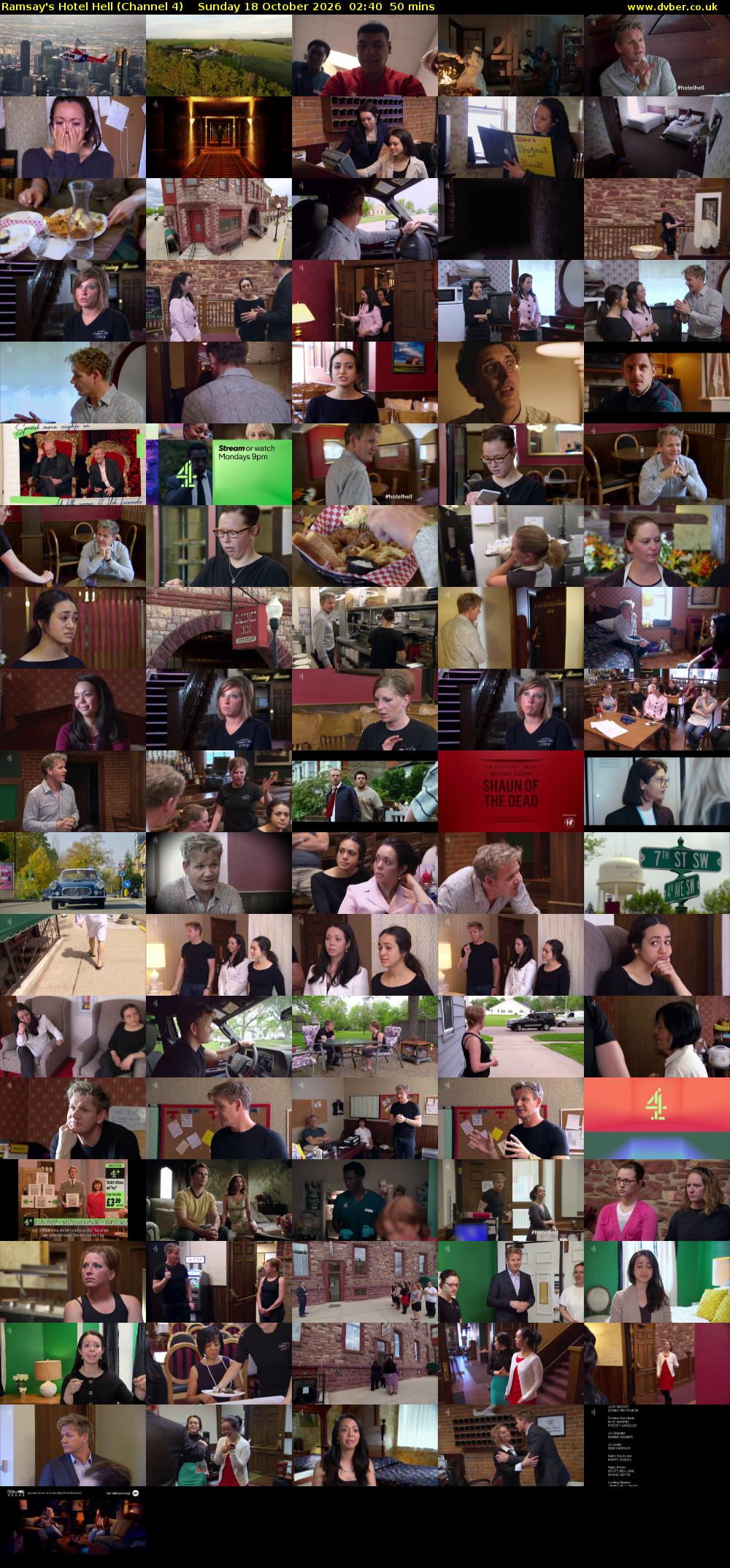 Ramsay's Hotel Hell (Channel 4) Sunday 18 October 2026 02:40 - 03:30