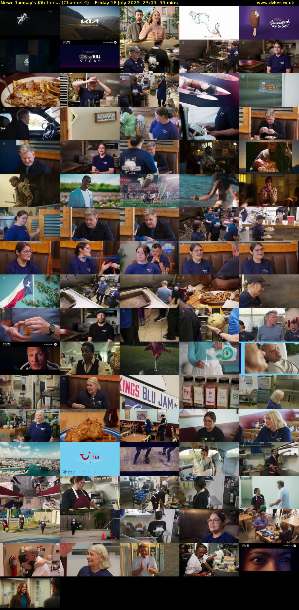 Ramsay's Kitchen... (Channel 4) Friday 18 July 2025 23:05 - 00:00