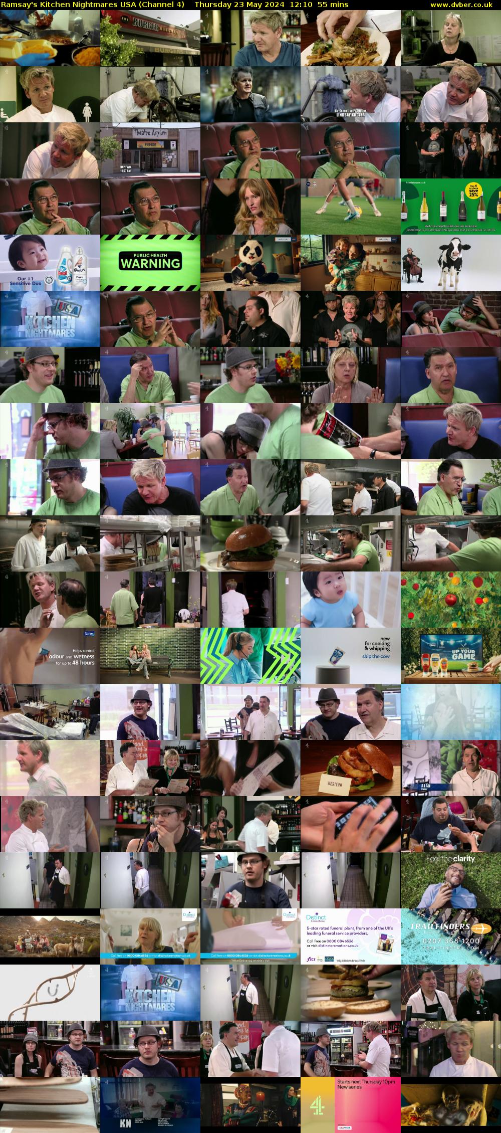 Ramsay's Kitchen Nightmares USA (Channel 4) Thursday 23 May 2024 12:10 - 13:05