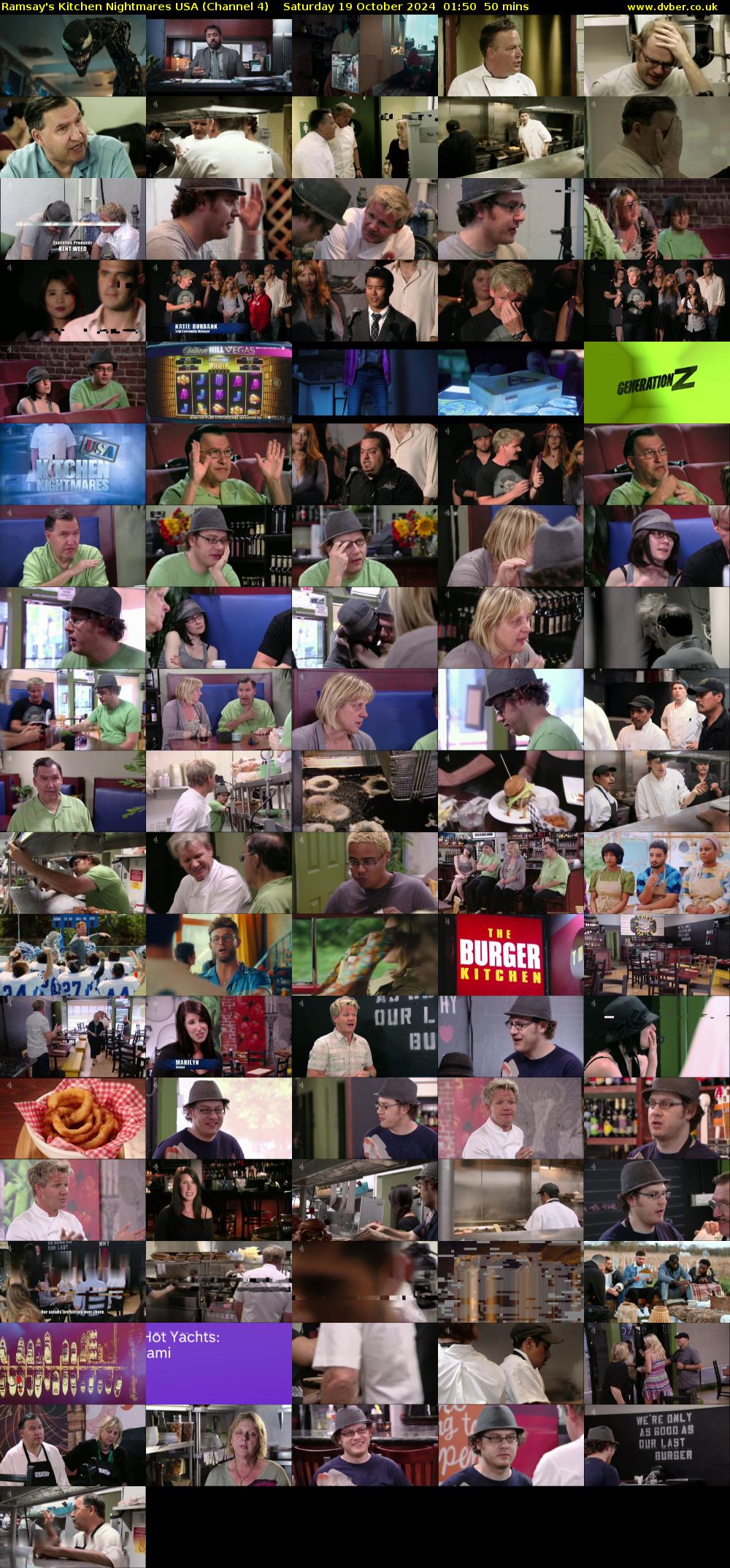 Ramsay's Kitchen Nightmares USA (Channel 4) Saturday 19 October 2024 01:50 - 02:40