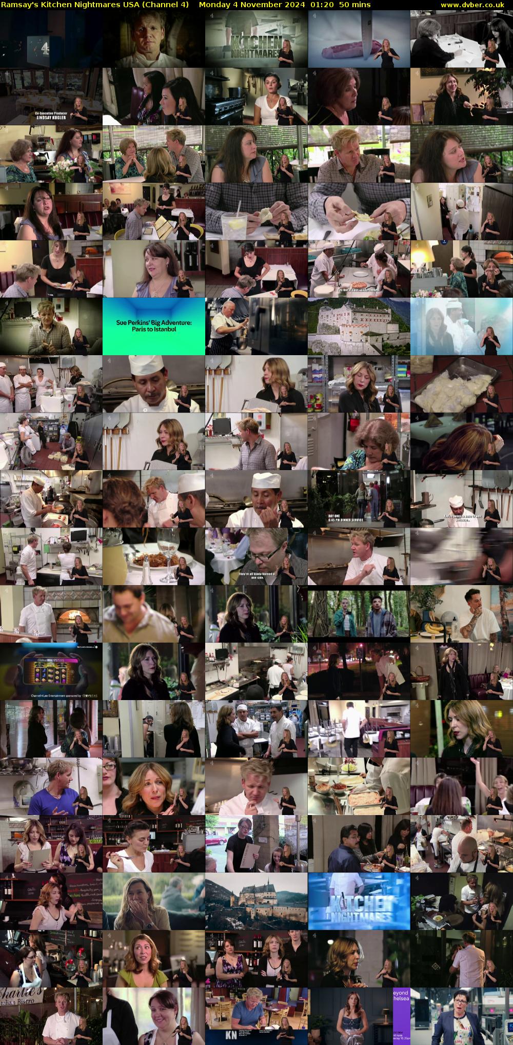 Ramsay's Kitchen Nightmares USA (Channel 4) Monday 4 November 2024 01:20 - 02:10