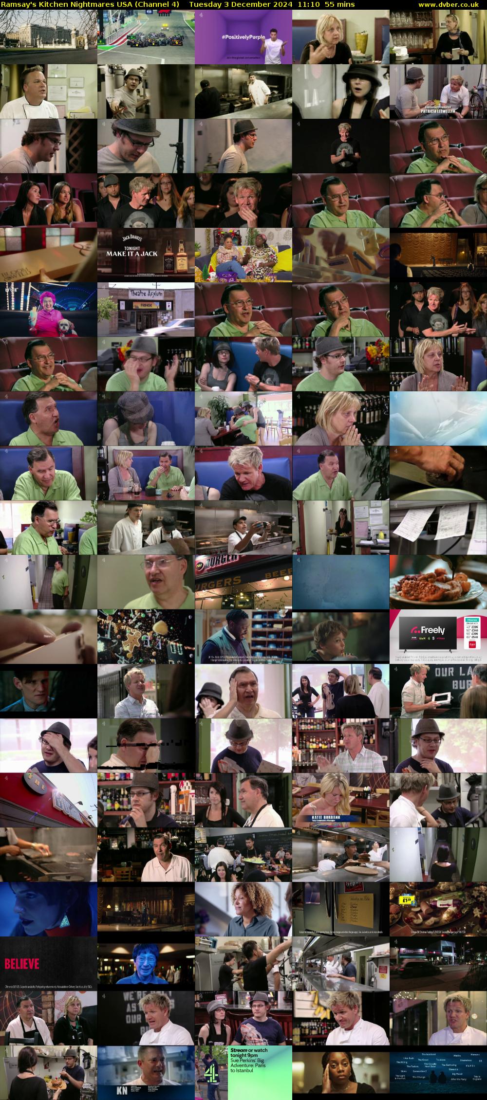 Ramsay's Kitchen Nightmares USA (Channel 4) Tuesday 3 December 2024 11:10 - 12:05