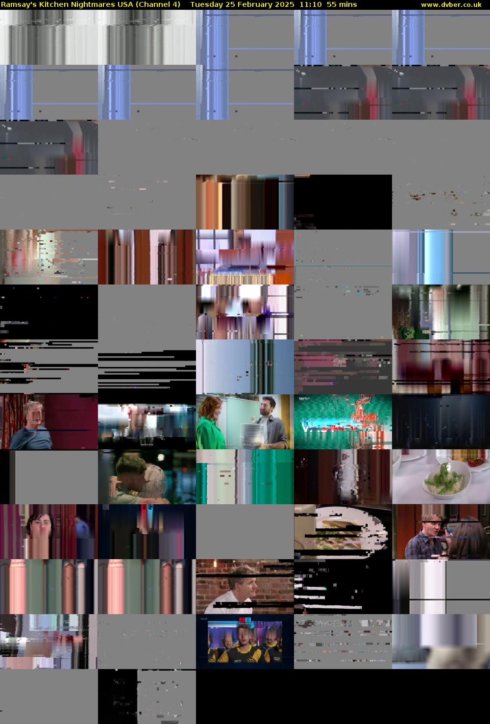 Ramsay's Kitchen Nightmares USA (Channel 4) Tuesday 25 February 2025 11:10 - 12:05