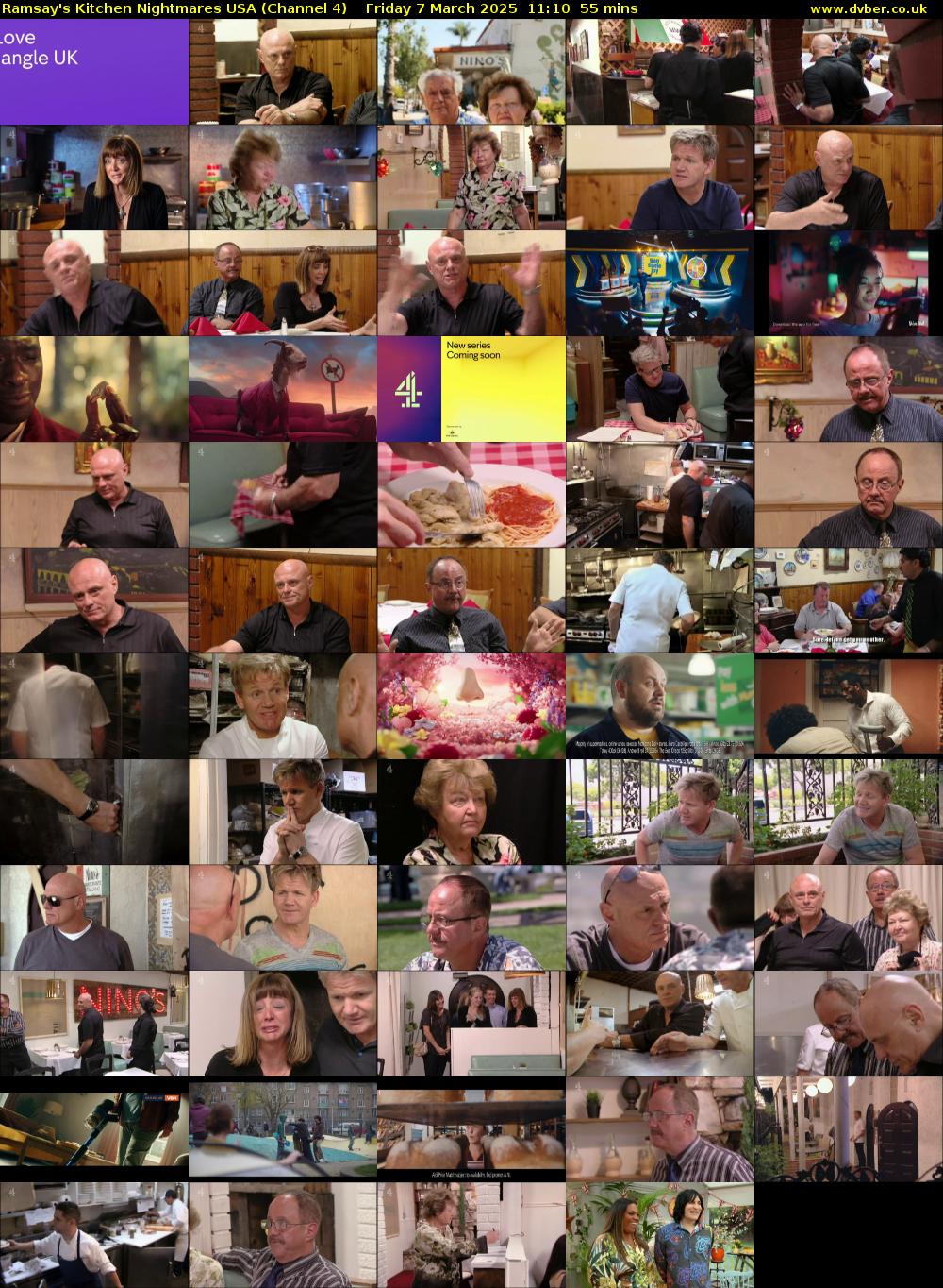 Ramsay's Kitchen Nightmares USA (Channel 4) Friday 7 March 2025 11:10 - 12:05