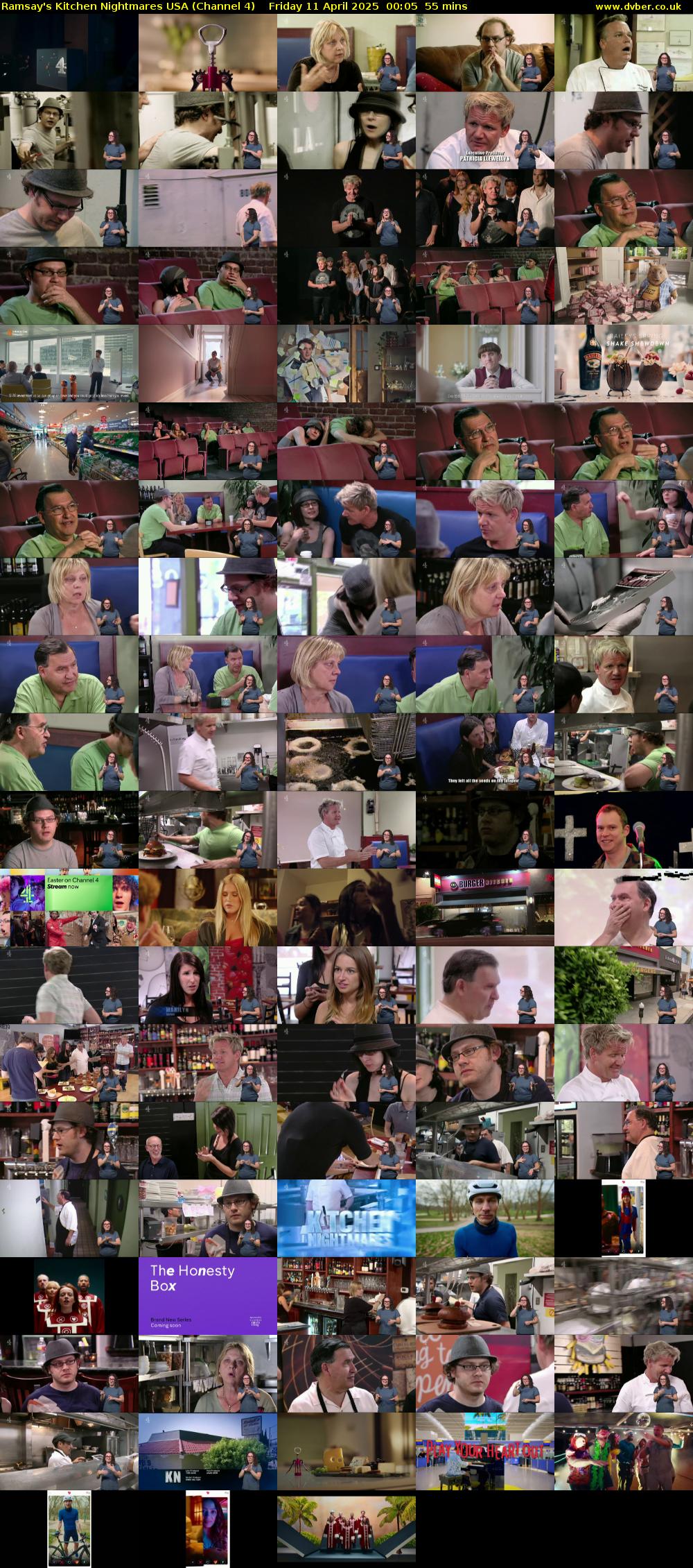 Ramsay's Kitchen Nightmares USA (Channel 4) Friday 11 April 2025 00:05 - 01:00