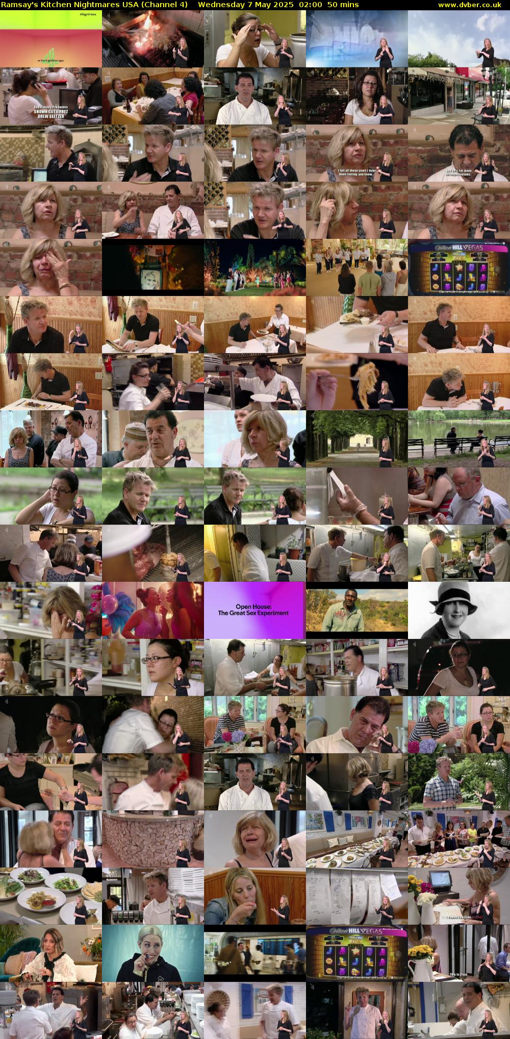 Ramsay's Kitchen Nightmares USA (Channel 4) Wednesday 7 May 2025 02:00 - 02:50