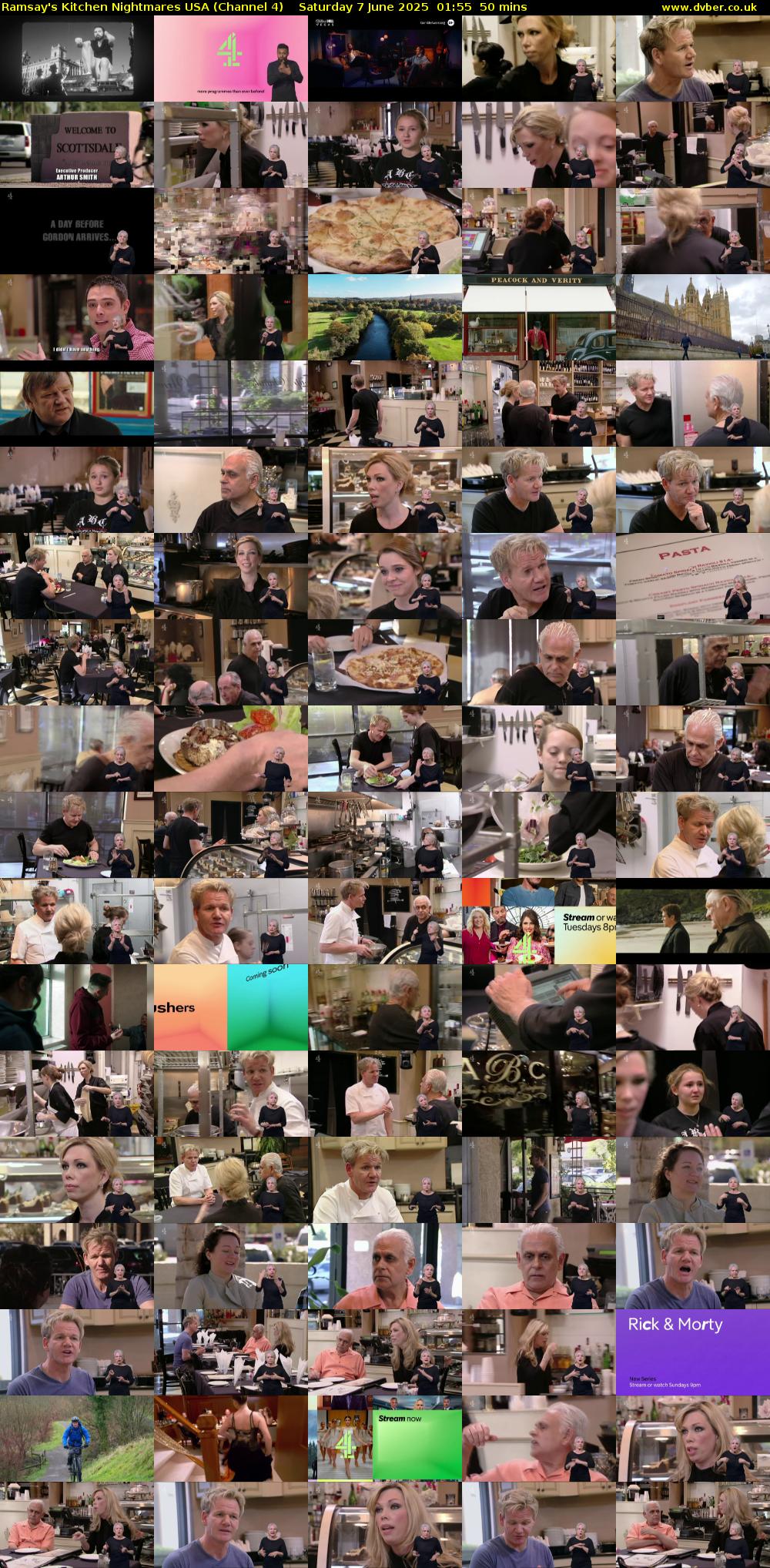 Ramsay's Kitchen Nightmares USA (Channel 4) Saturday 7 June 2025 01:55 - 02:45