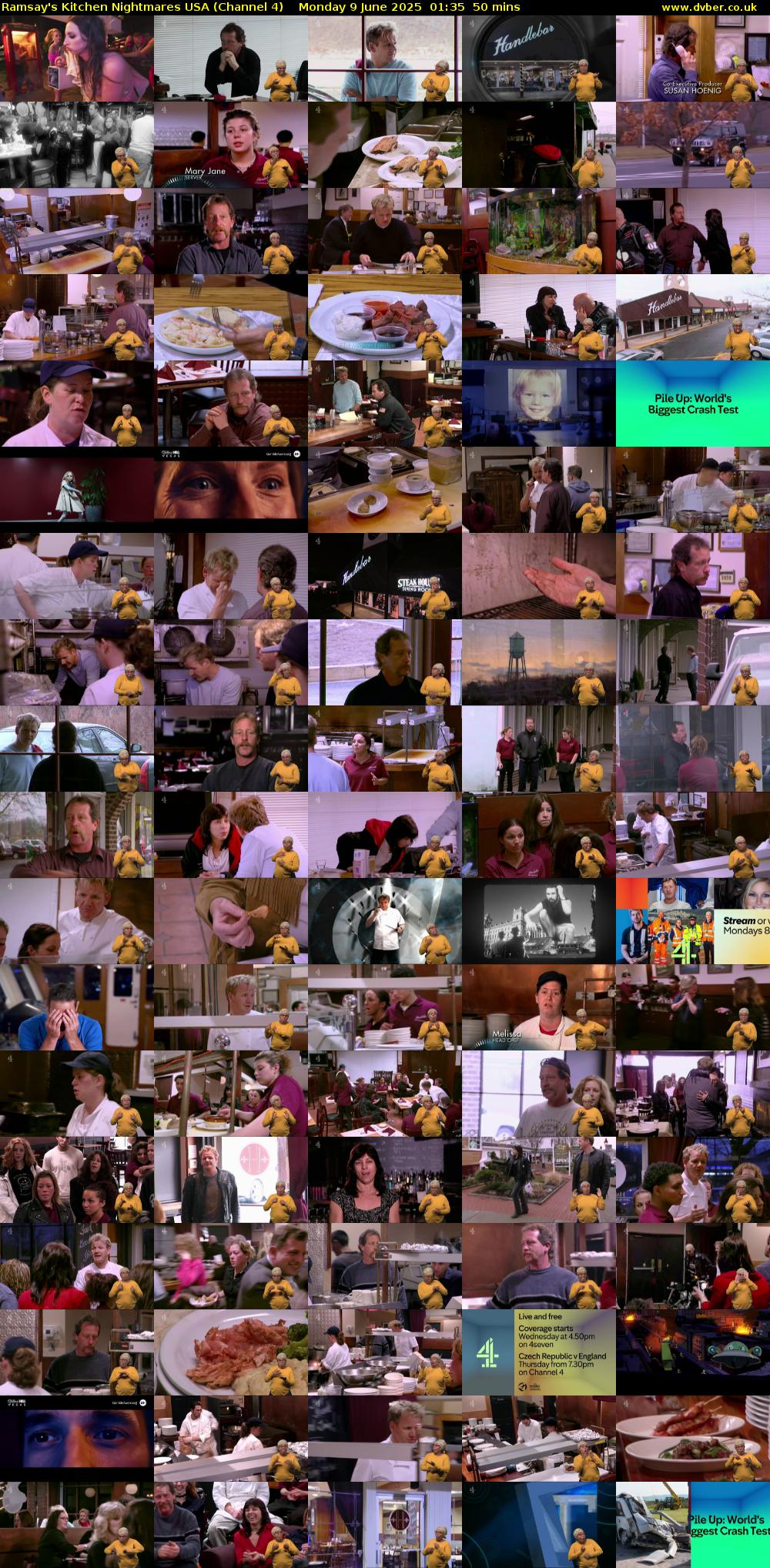 Ramsay's Kitchen Nightmares USA (Channel 4) Monday 9 June 2025 01:35 - 02:25