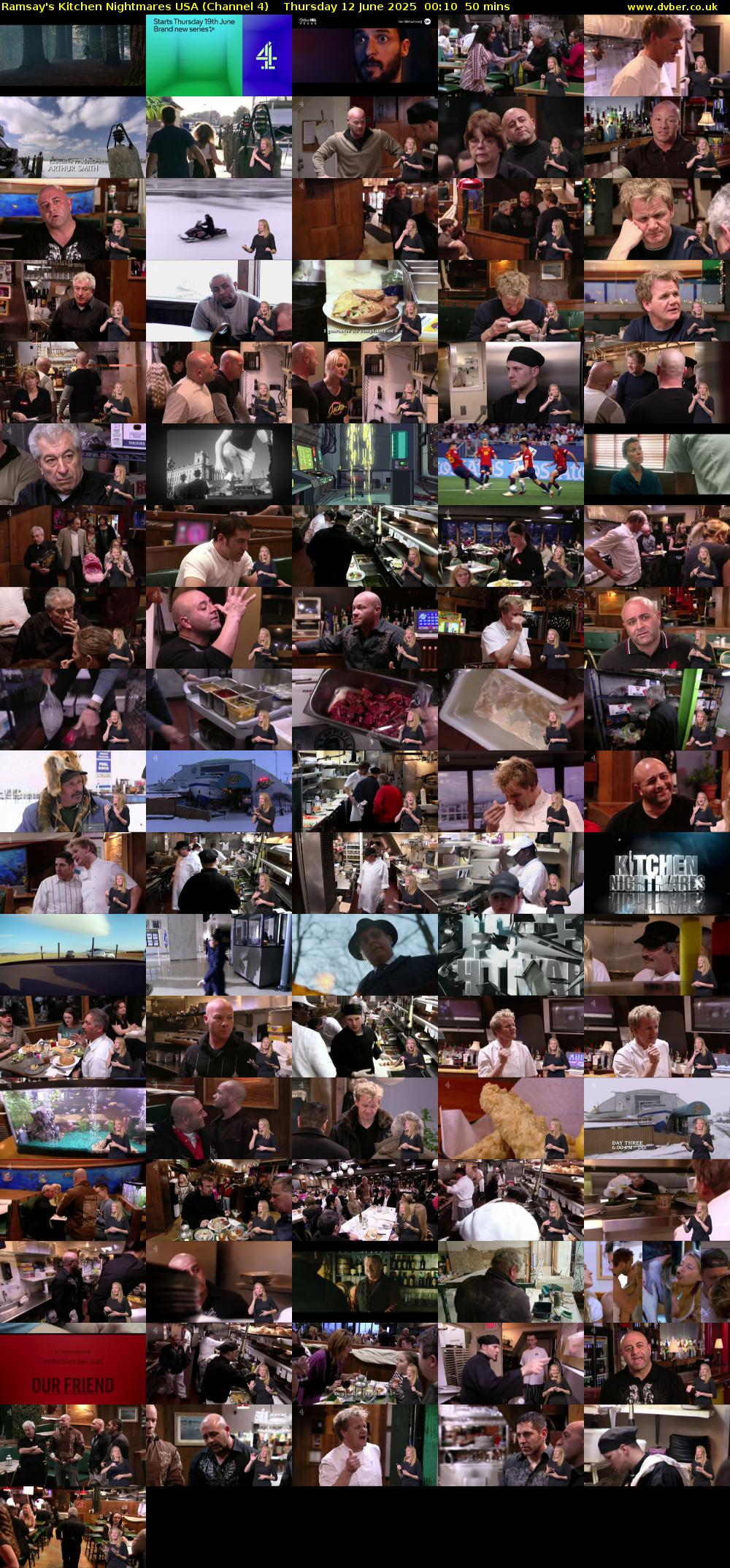 Ramsay's Kitchen Nightmares USA (Channel 4) Thursday 12 June 2025 00:10 - 01:00
