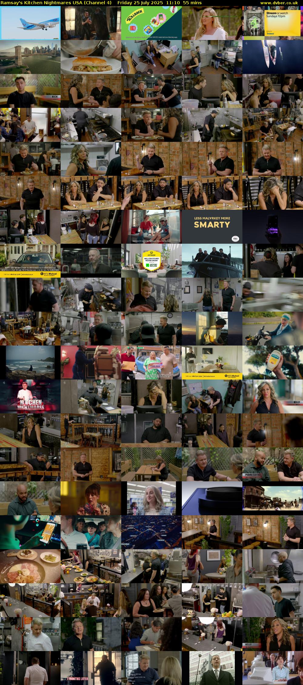 Ramsay's Kitchen Nightmares USA (Channel 4) Friday 25 July 2025 11:10 - 12:05
