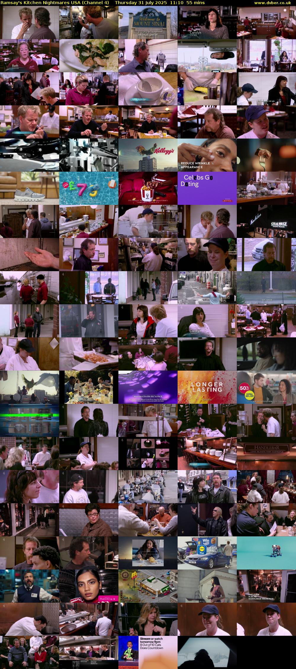 Ramsay's Kitchen Nightmares USA (Channel 4) Thursday 31 July 2025 11:10 - 12:05