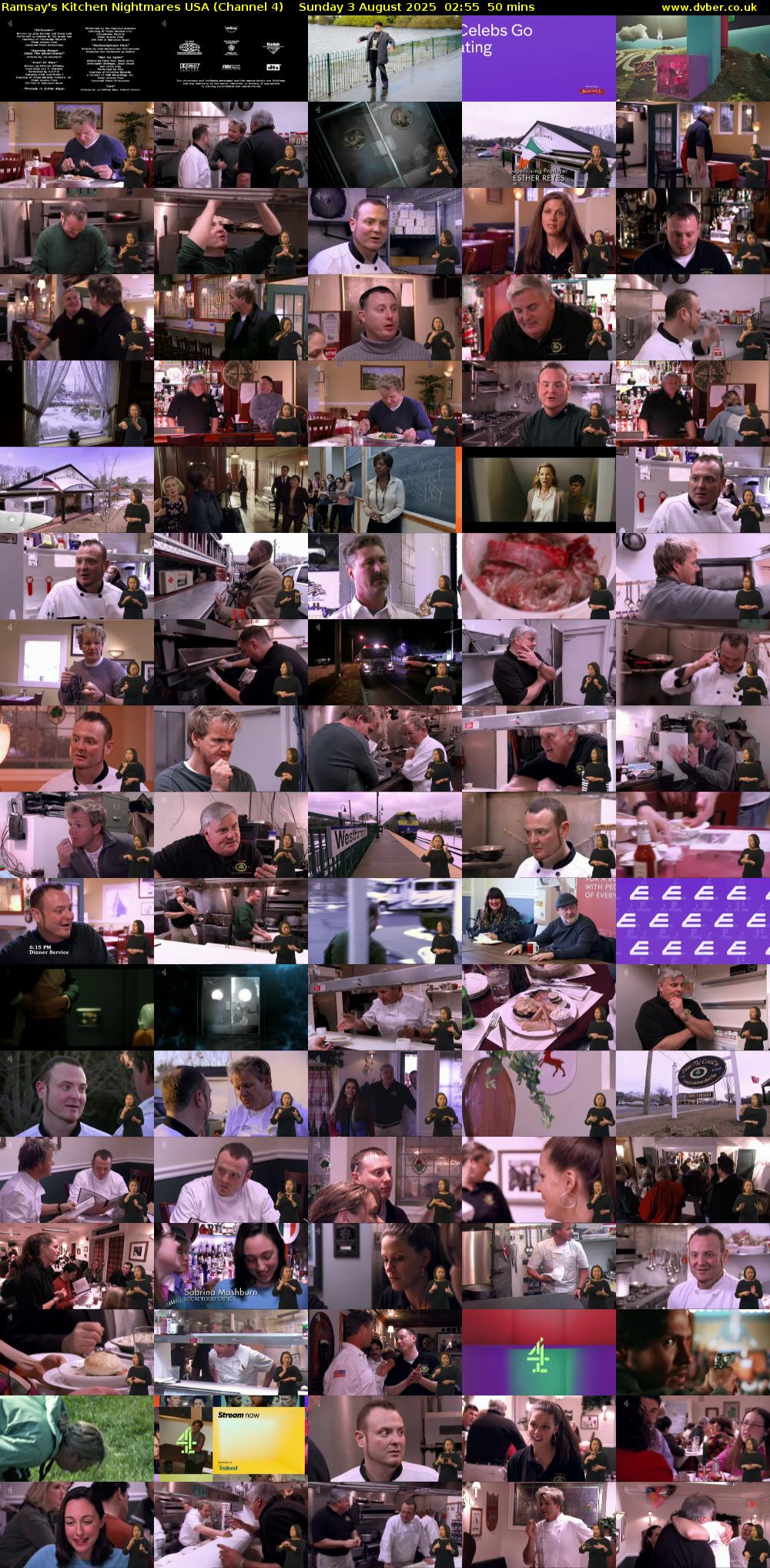 Ramsay's Kitchen Nightmares USA (Channel 4) Sunday 3 August 2025 02:55 - 03:45