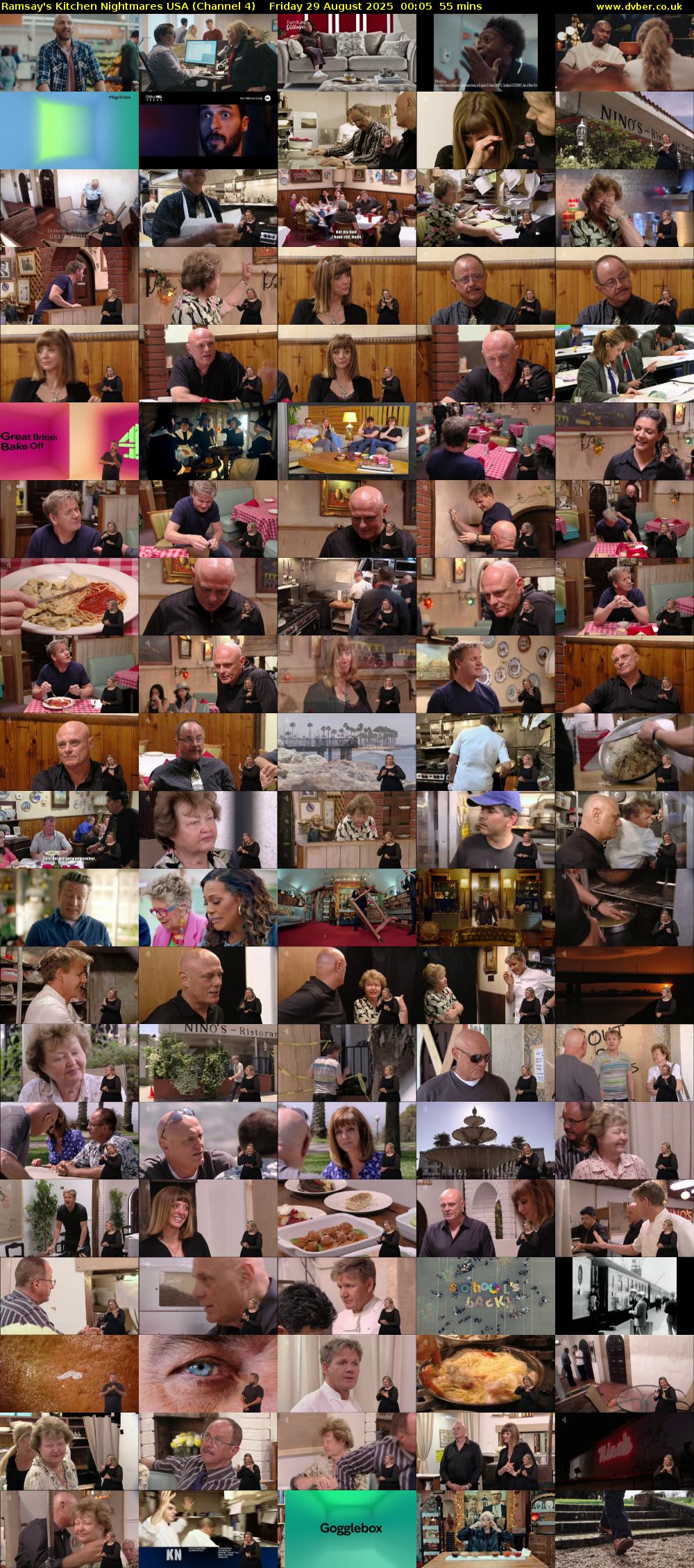 Ramsay's Kitchen Nightmares USA (Channel 4) Friday 29 August 2025 00:05 - 01:00